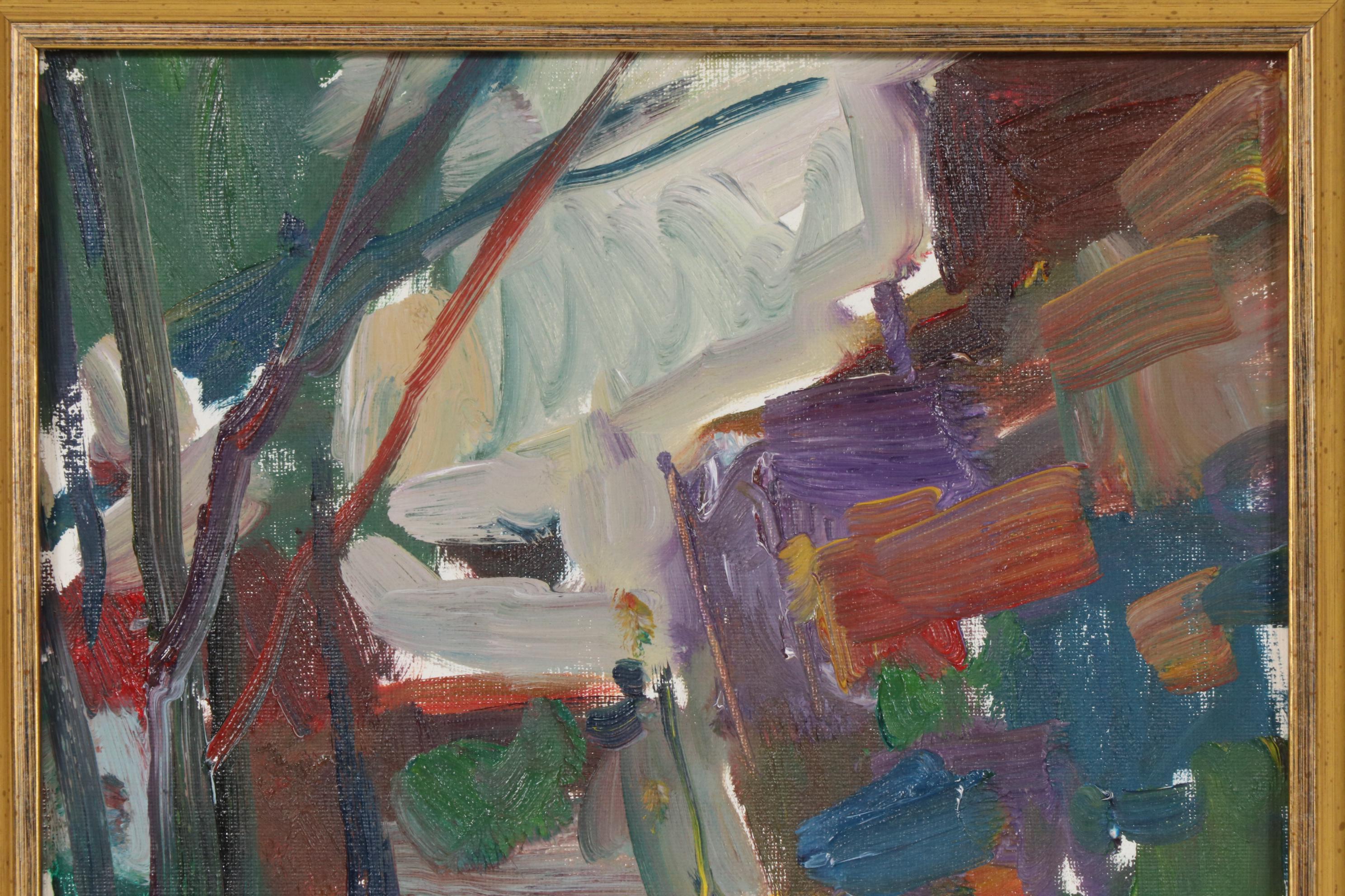 Jose Trujillo Oil Painting "After the Rain", 2019