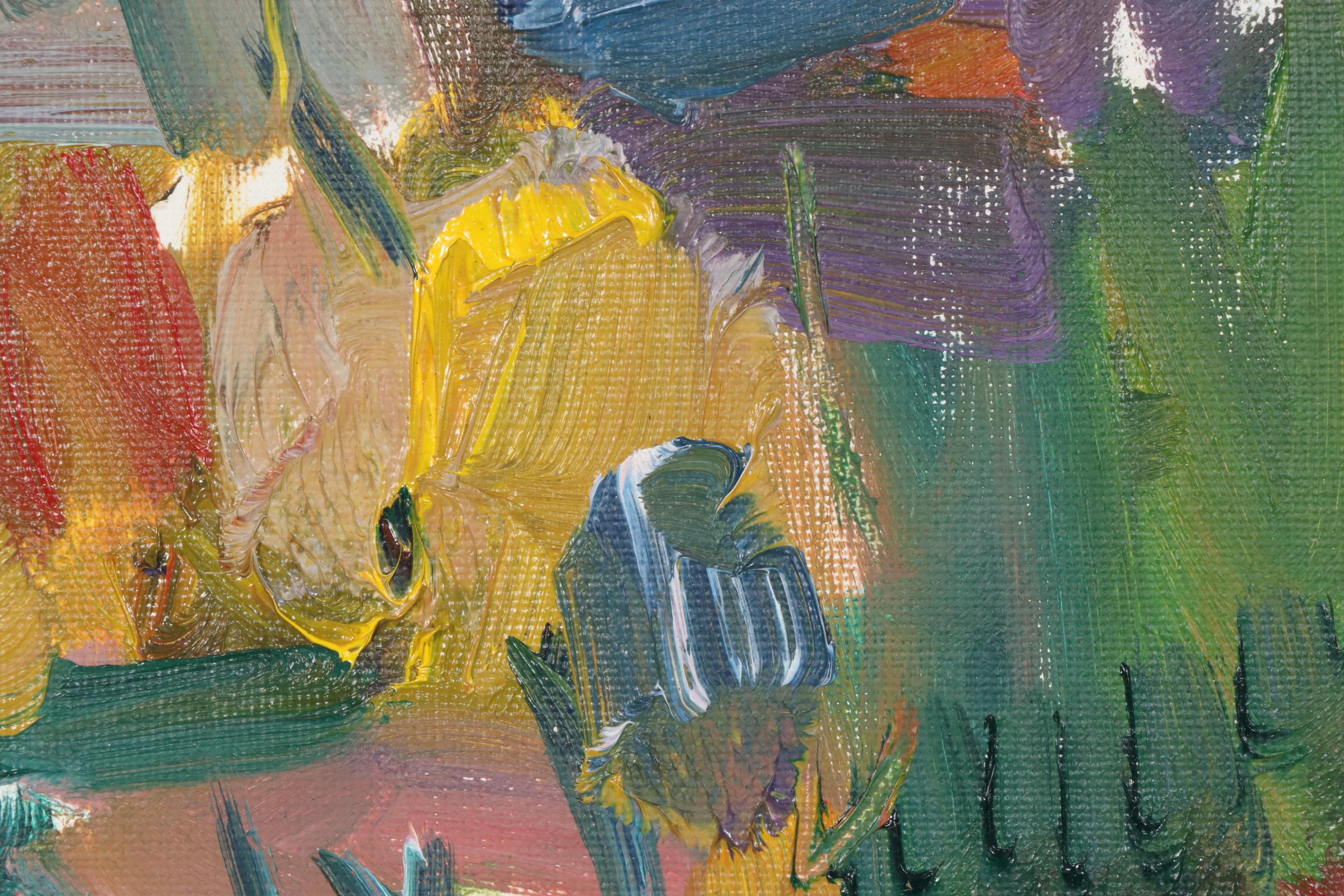 Jose Trujillo Oil Painting "After the Rain", 2019