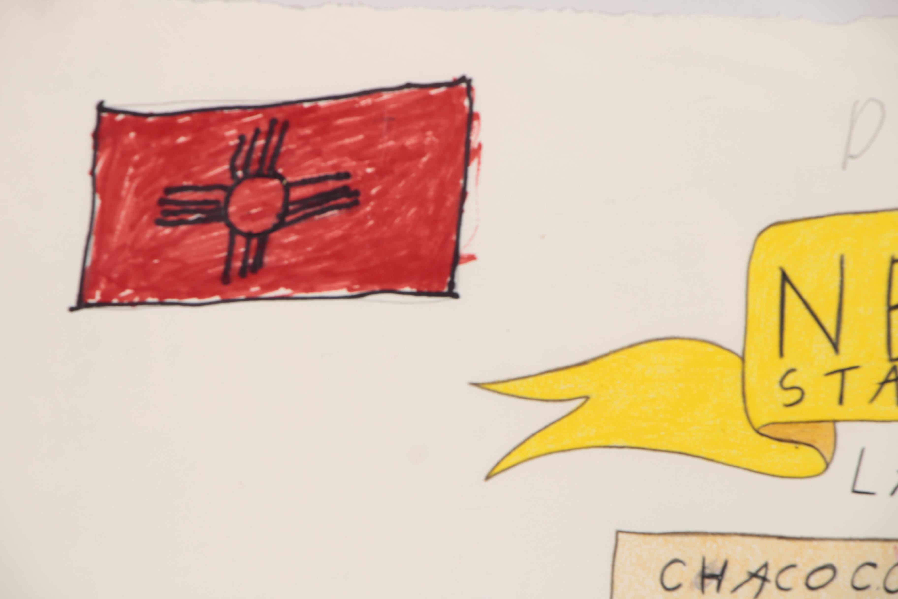 Braxton Thomas and Tory Keith Drawing "Land of Enchantment", 2020