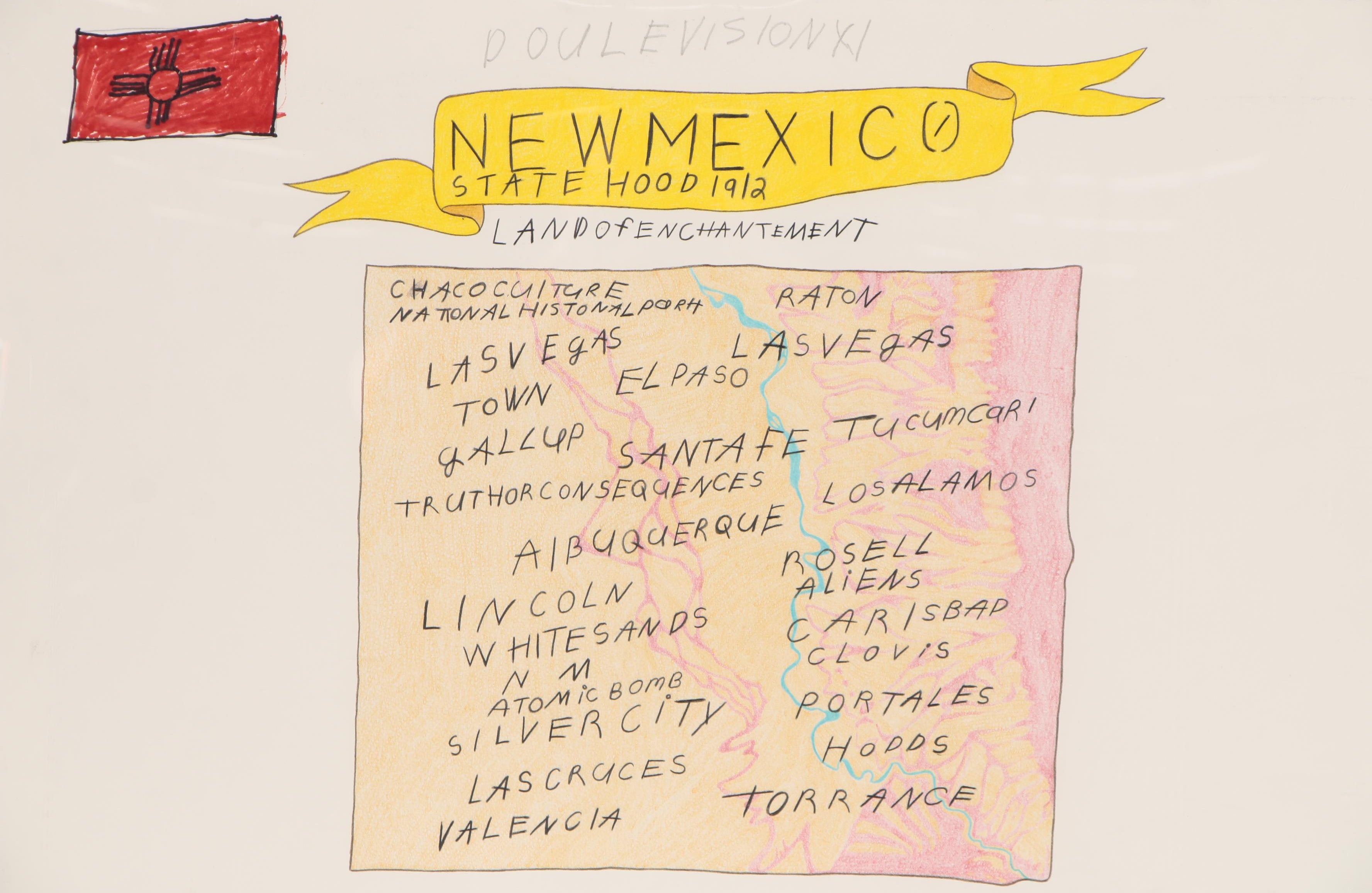 Braxton Thomas and Tory Keith Drawing "Land of Enchantment", 2020