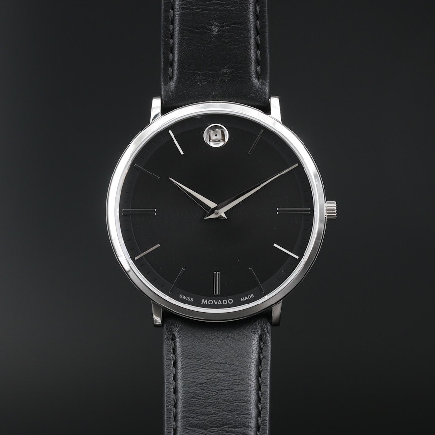 Movado Museum Classic Stainless Steel Wristwatch