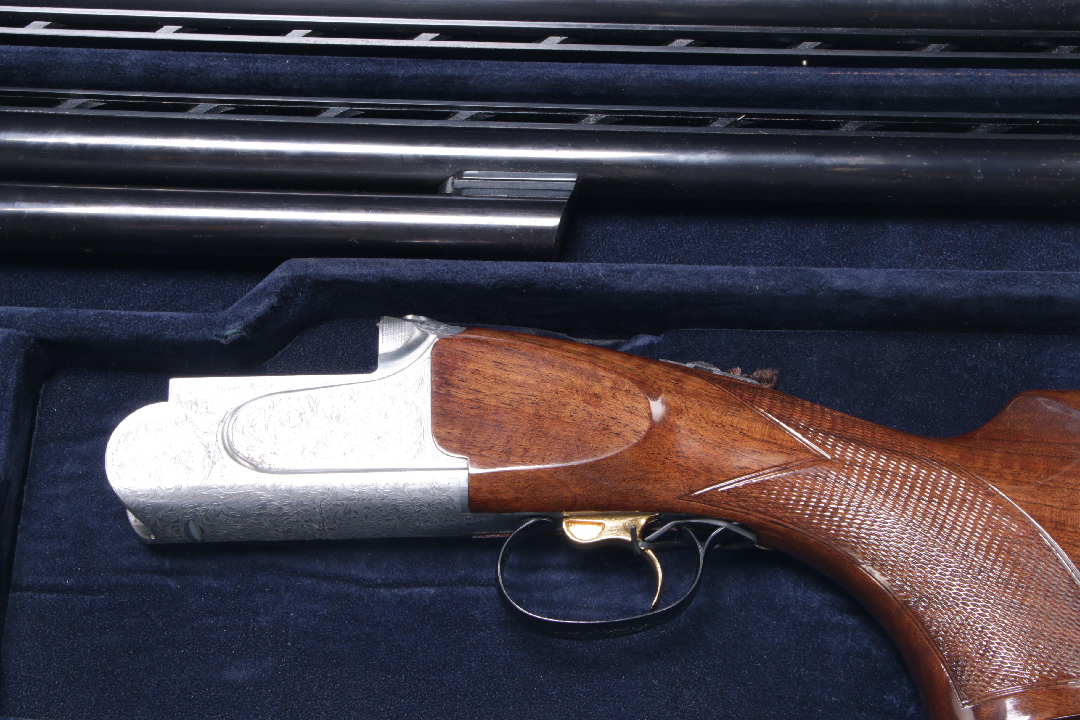 Bresciani Charles Daly Empire Grade O/U 12 Gauge Shotgun and Case