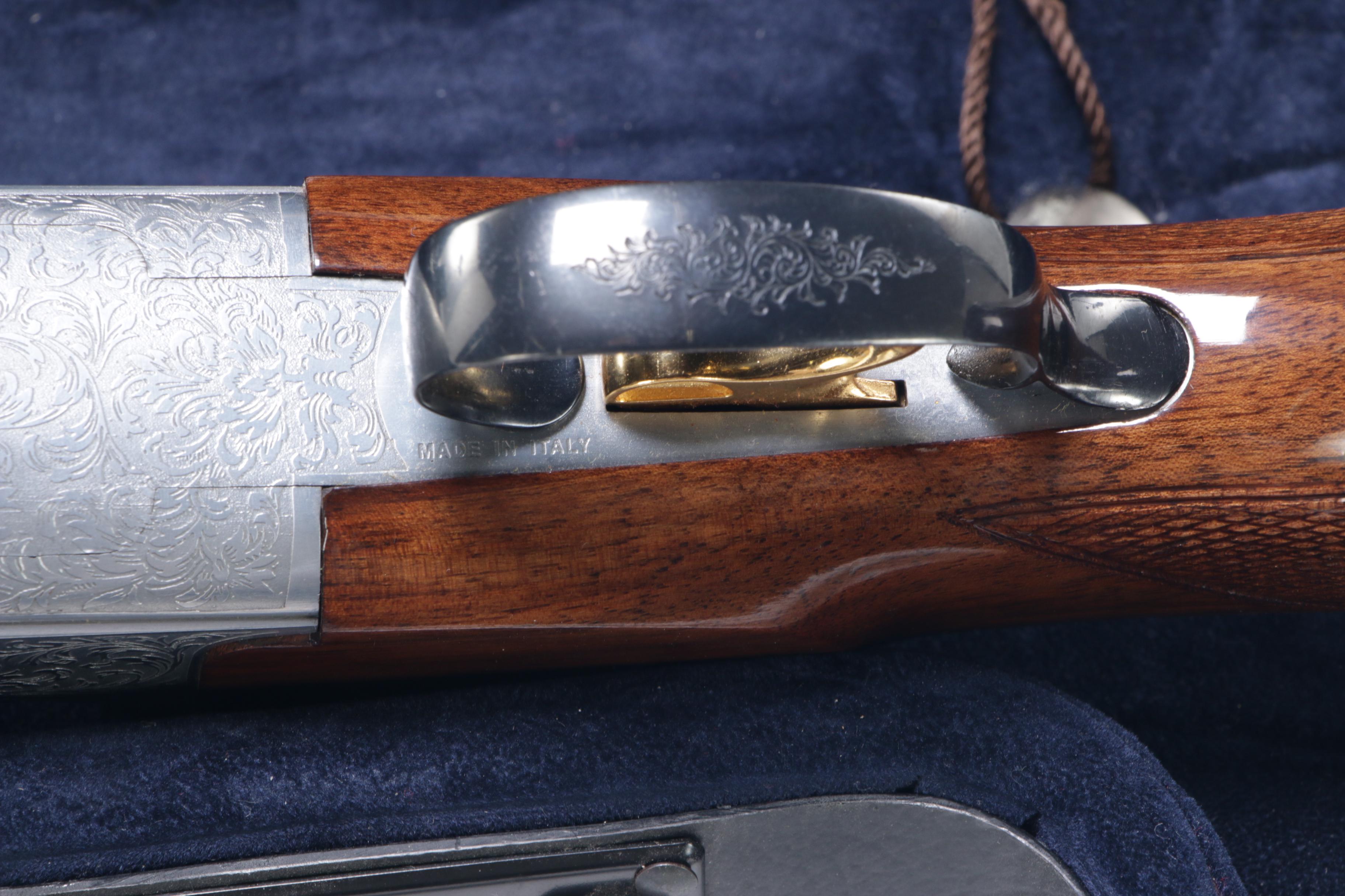 Bresciani Charles Daly Empire Grade O/U 12 Gauge Shotgun and Case
