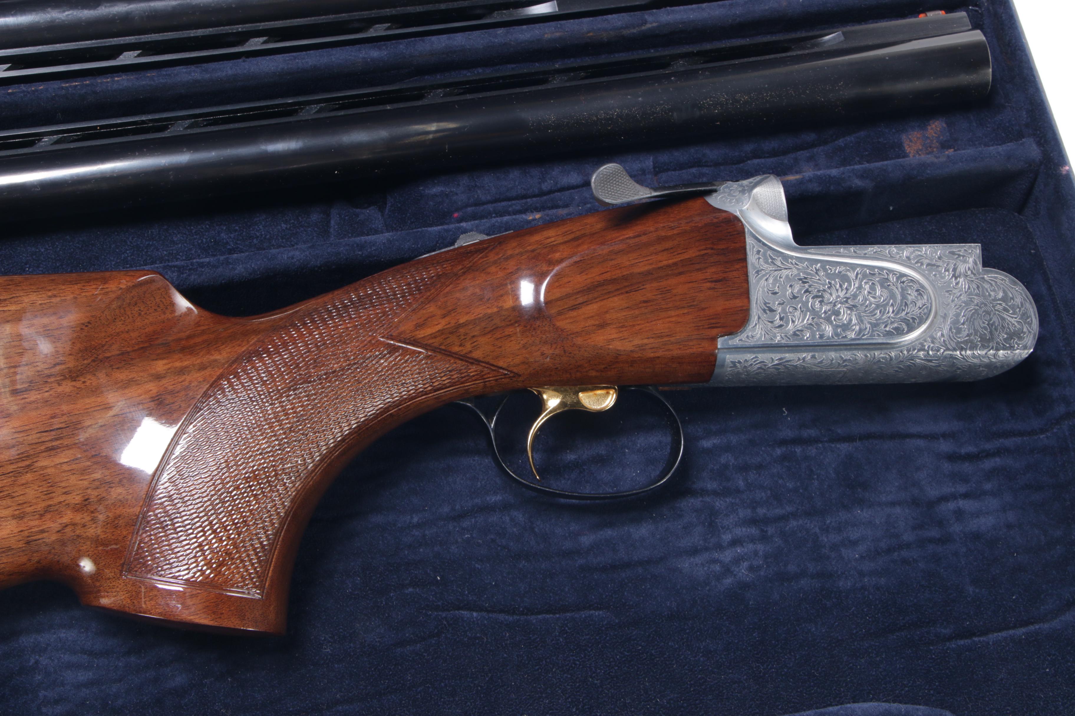 Bresciani Charles Daly Empire Grade O/U 12 Gauge Shotgun and Case
