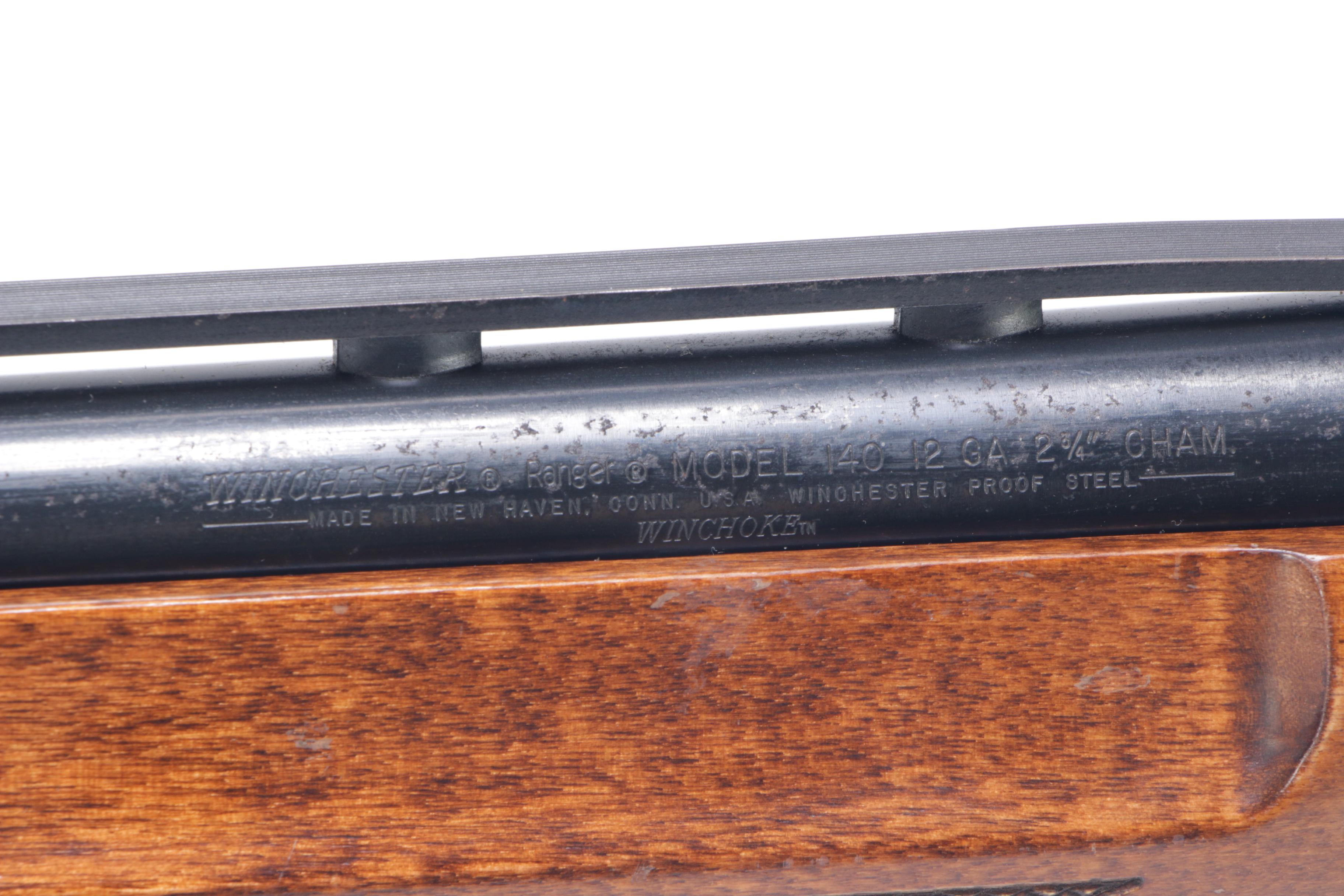 Winchester Model 140 Ranger 12 Gauge Semi-Auto Shotgun with Hard Case