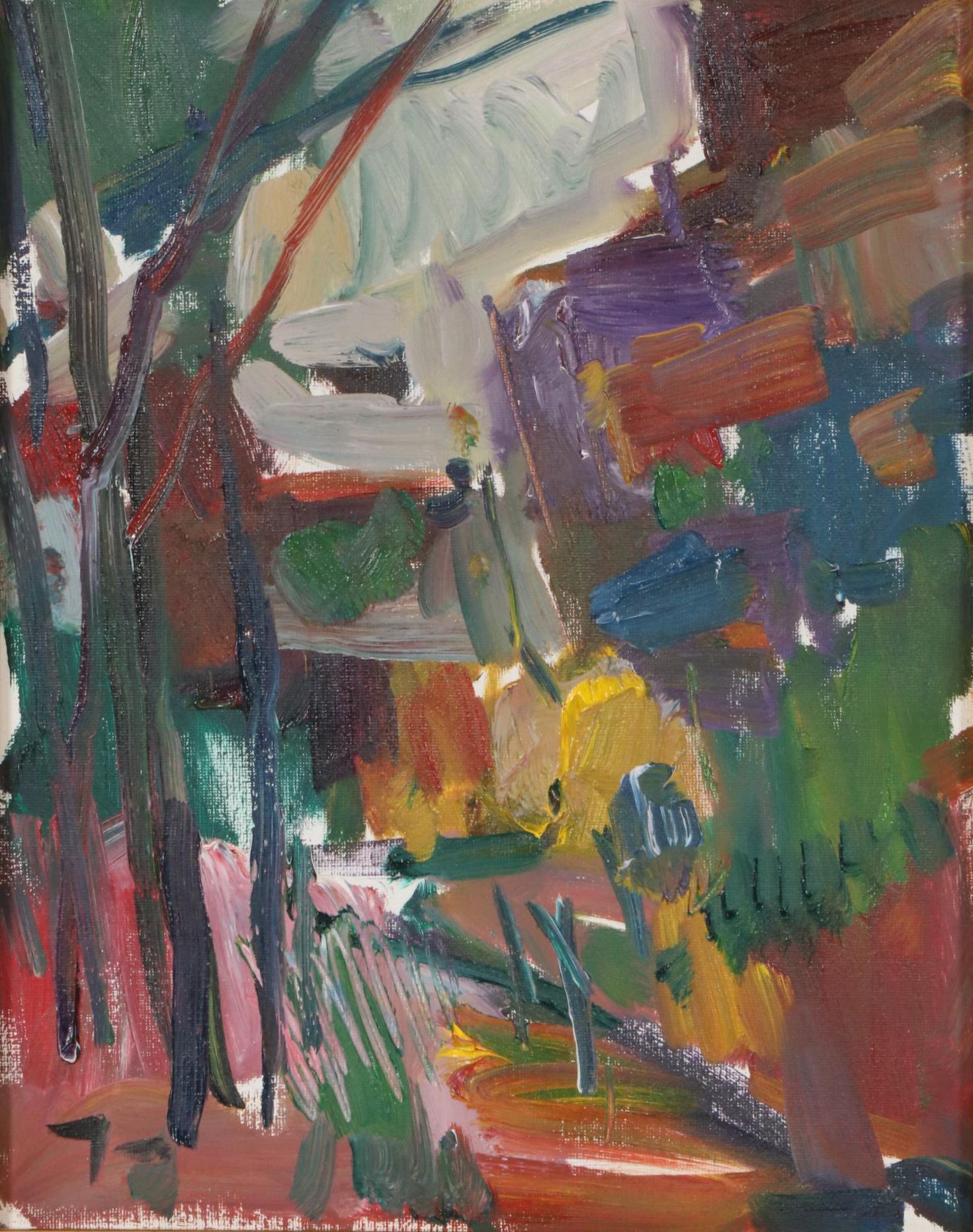 Jose Trujillo Oil Painting "After the Rain", 2019