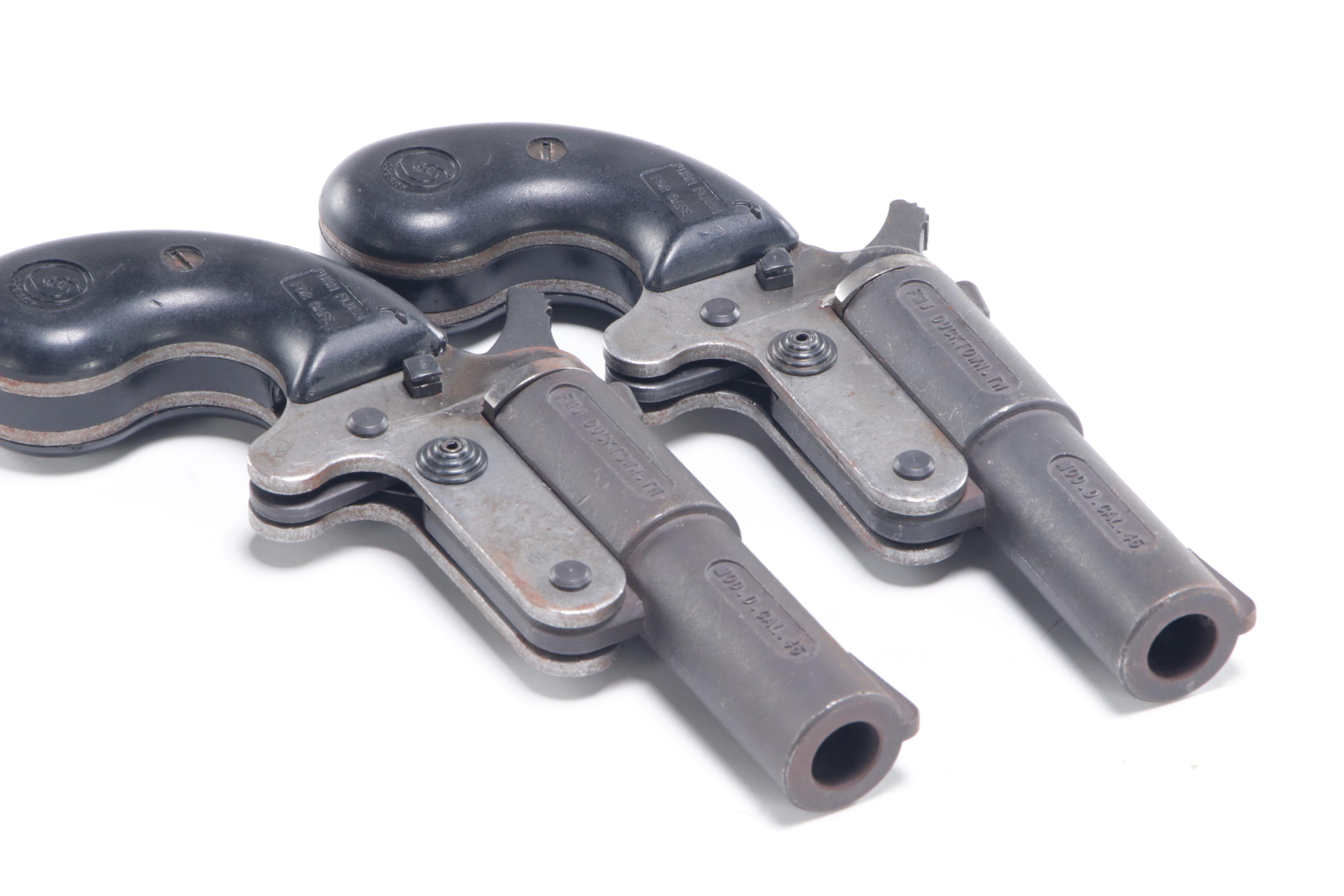 Pair of Cobray FMJ Model D .45 Single Shot Pistols