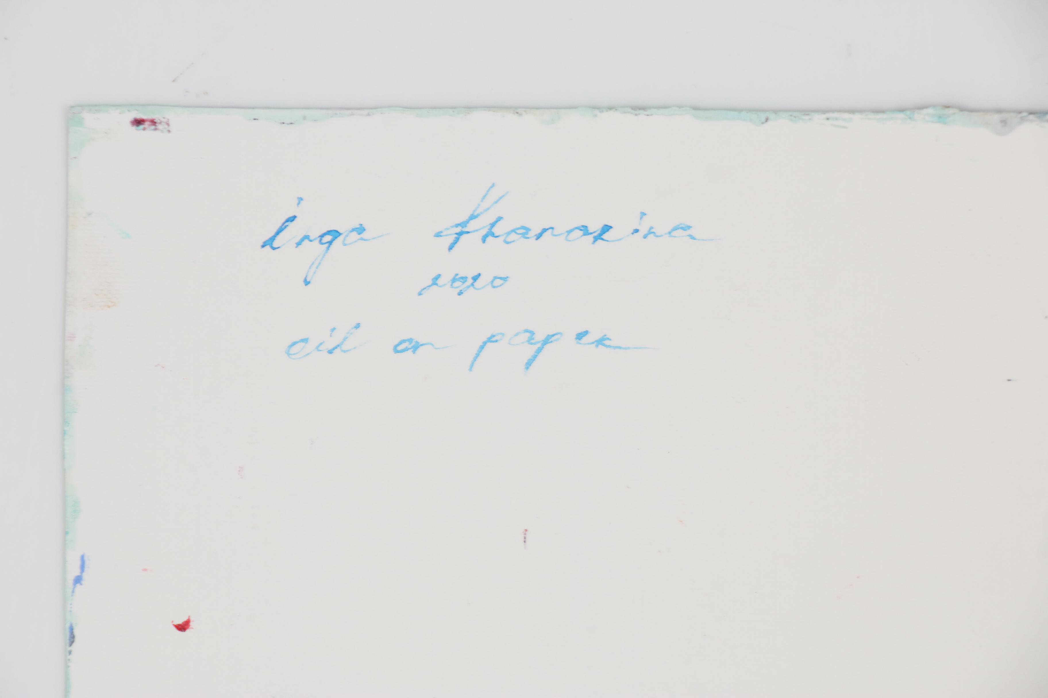 Inga Khanarina Female Nude Oil Painting, 2020