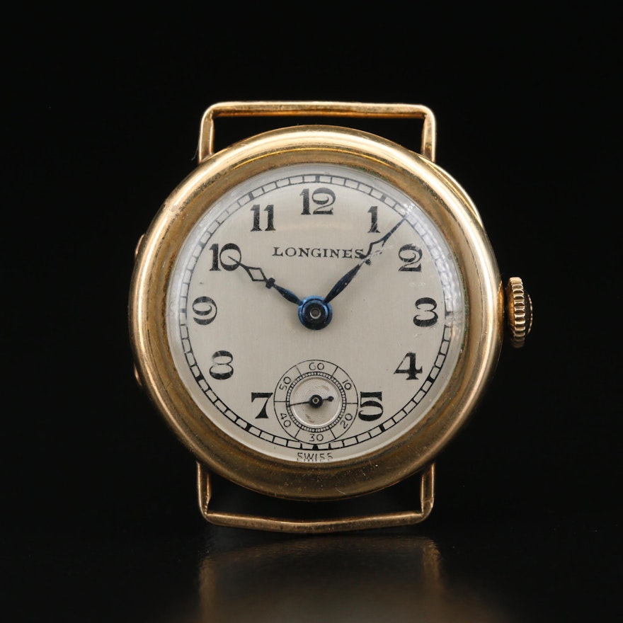 1928 Longines 14K Gold Filled Wristwatch