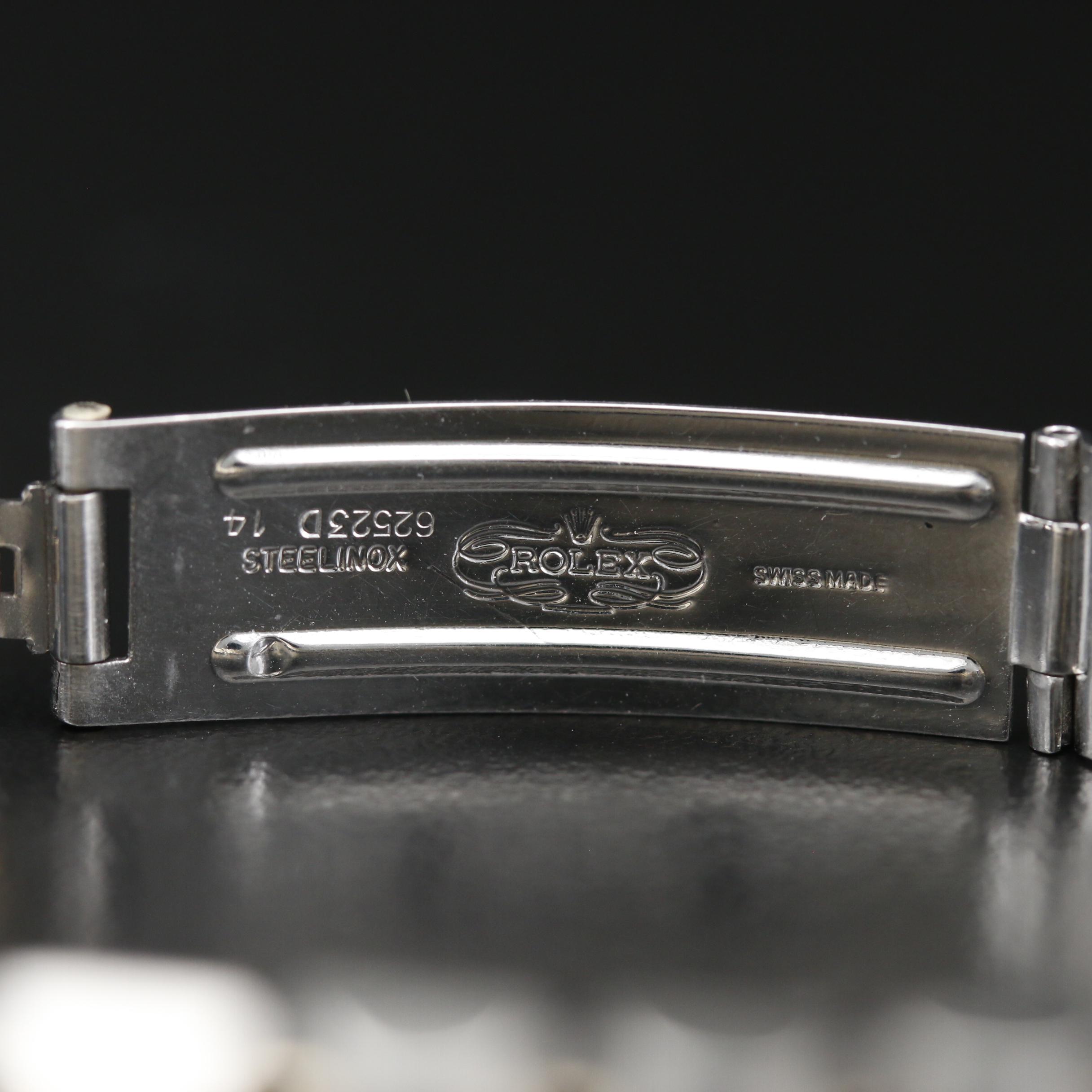 1977 Rolex Datejust Diamond Dial and Bezel 14K and Stainless Steel Watch