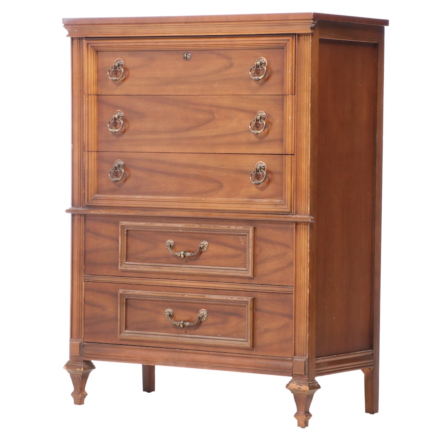 Bassett Furniture Italian Provincial Style "Arno" Cherrywood Chest of Drawers