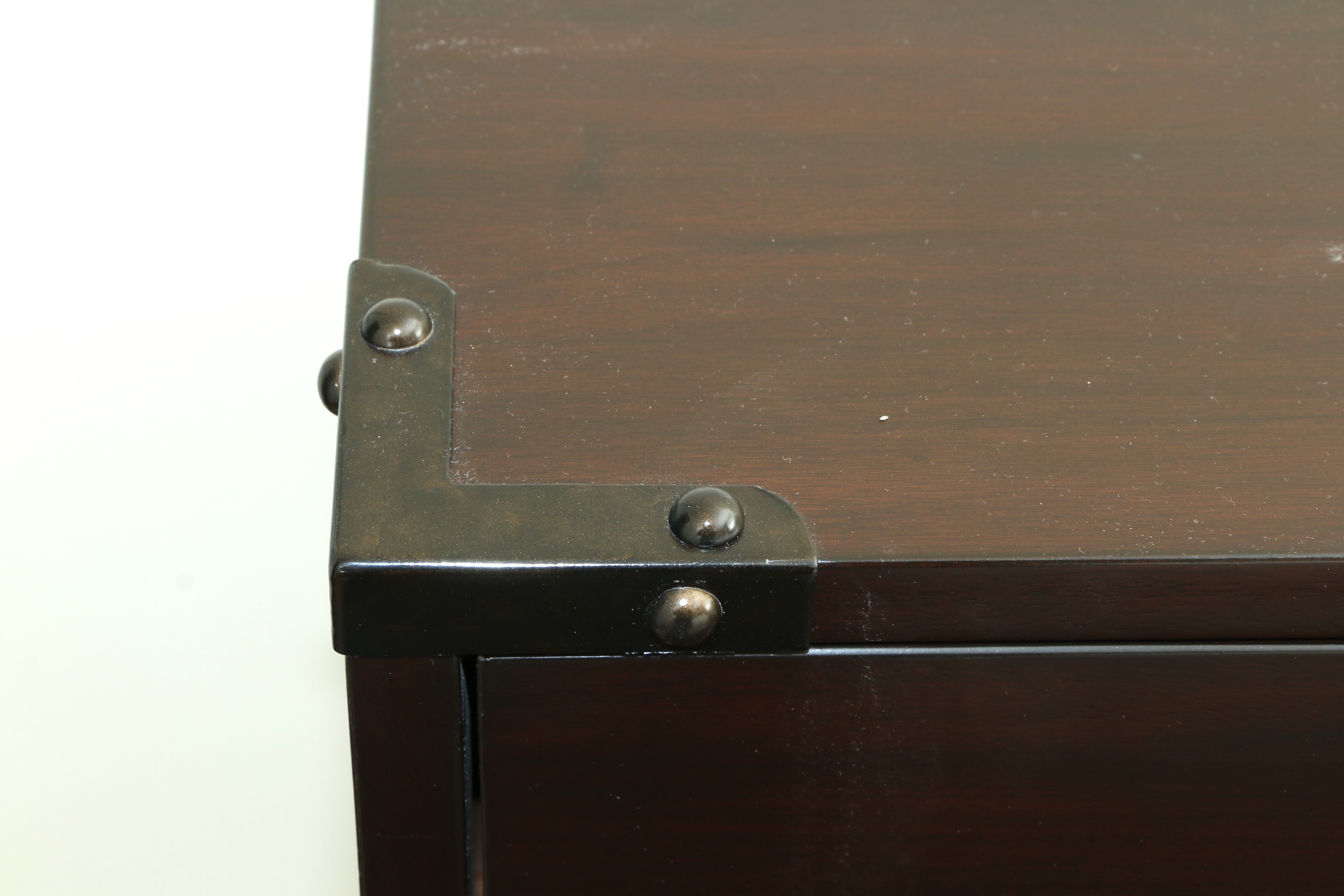 Pottery Barn "Devon" Campaign Style Wood Dresser and Nightstand