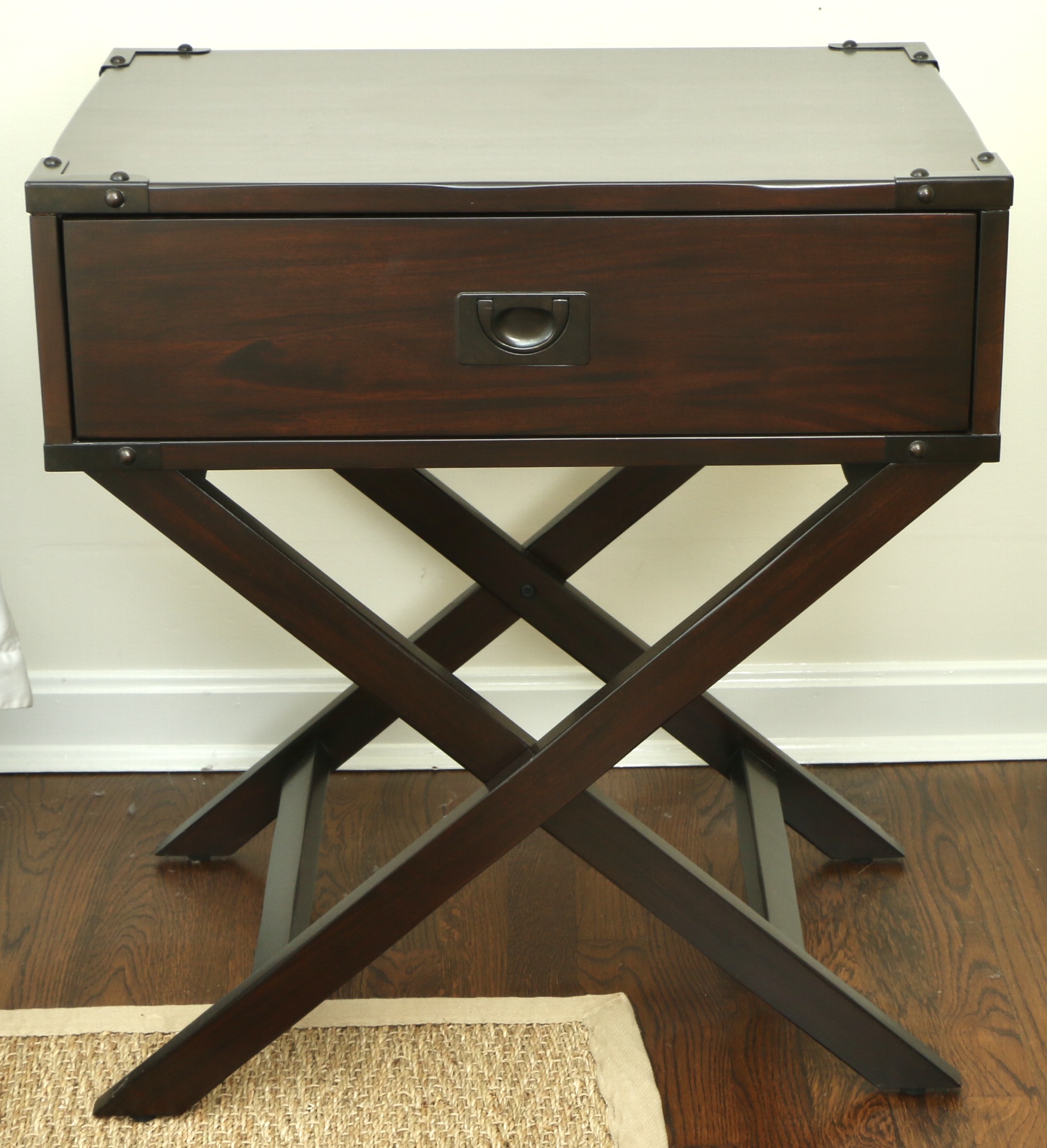 Pottery Barn "Devon" Campaign Style Wood Dresser and Nightstand