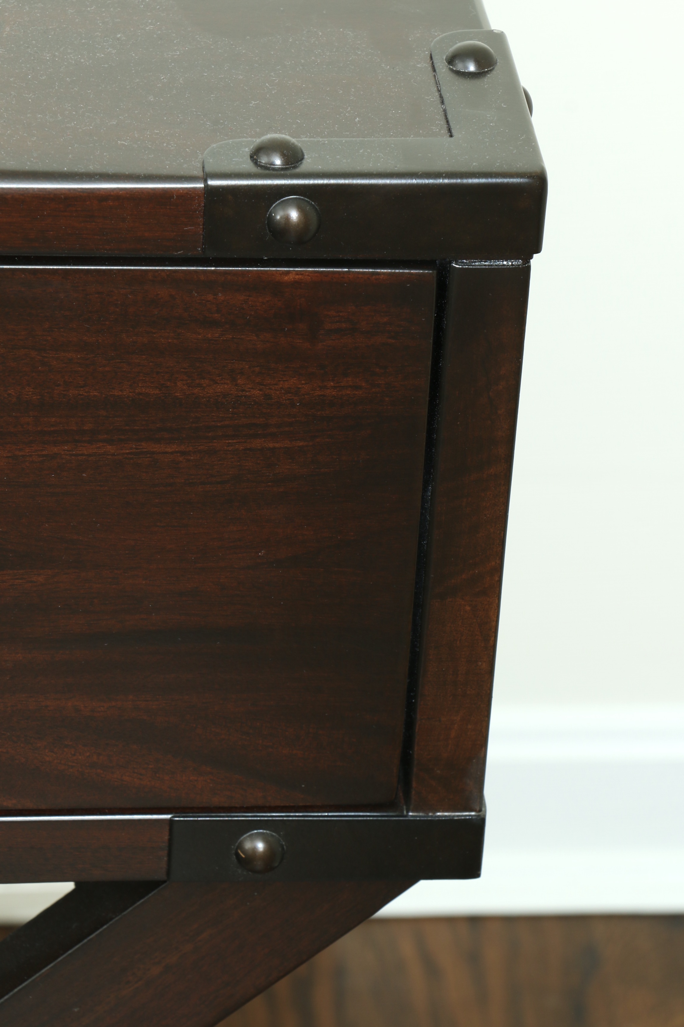 Pottery Barn "Devon" Campaign Style Wood Dresser and Nightstand