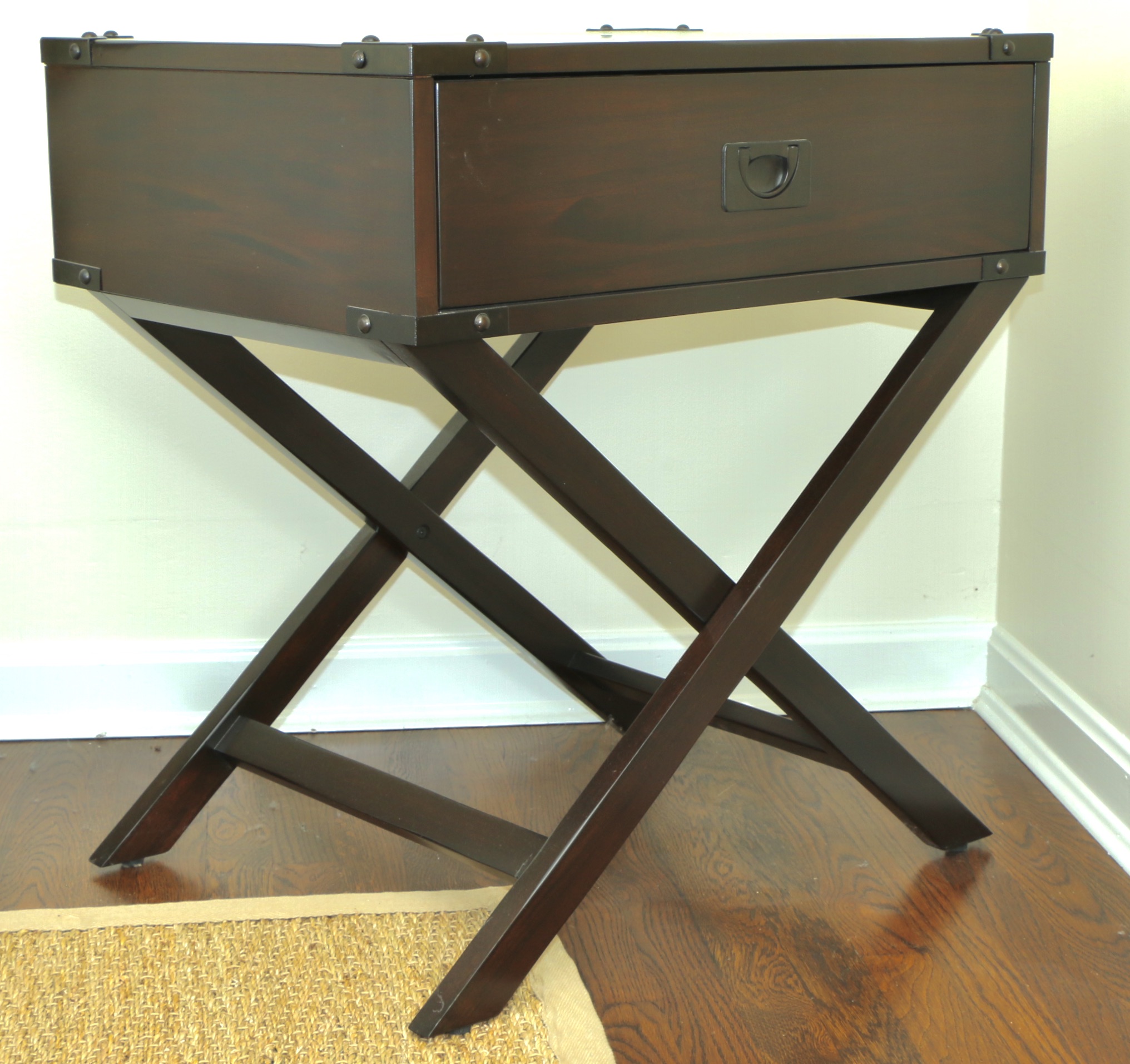 Pottery Barn "Devon" Campaign Style Wood Dresser and Nightstand