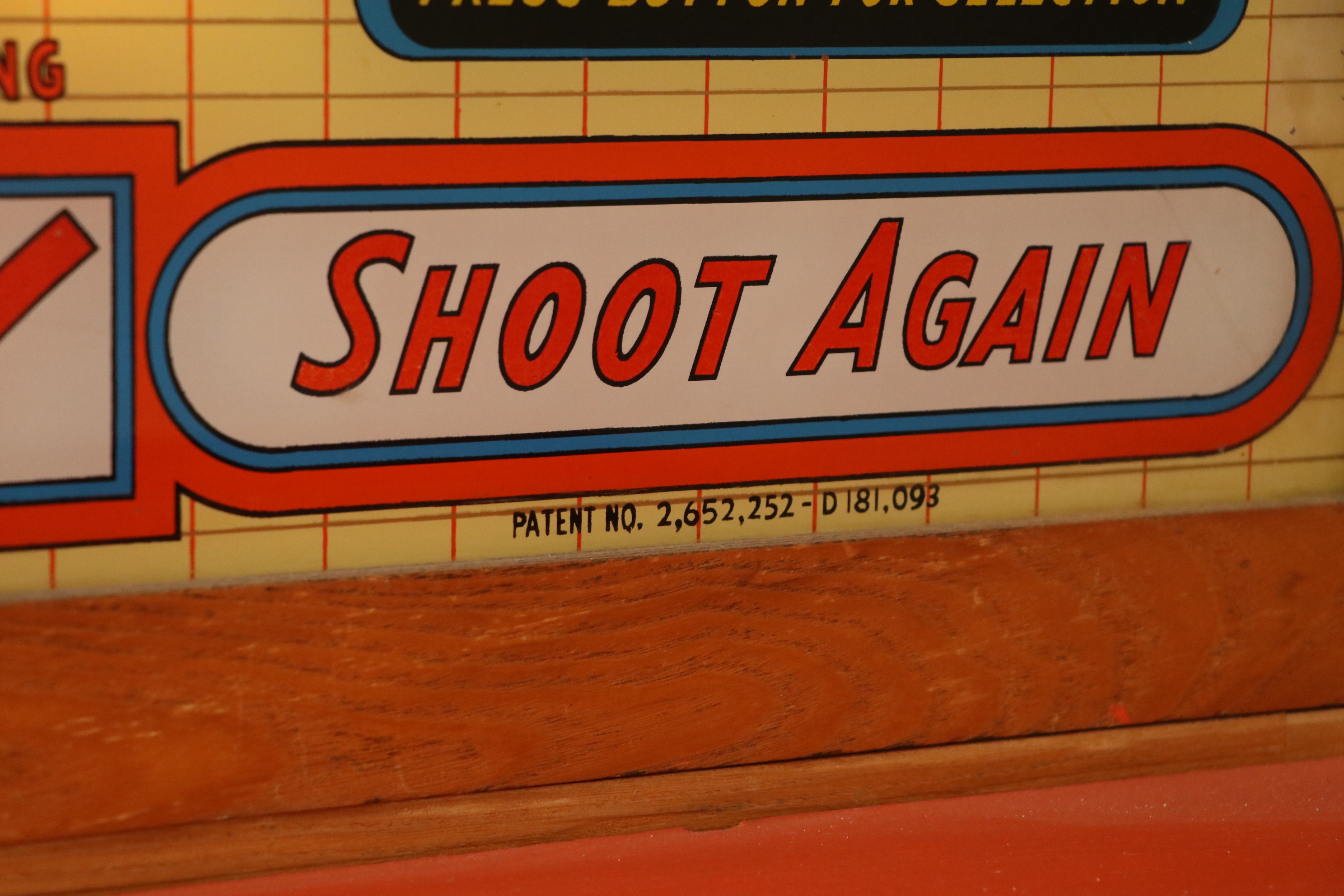 United's Playtime Bowling Alley Arcade Game, circa 1958