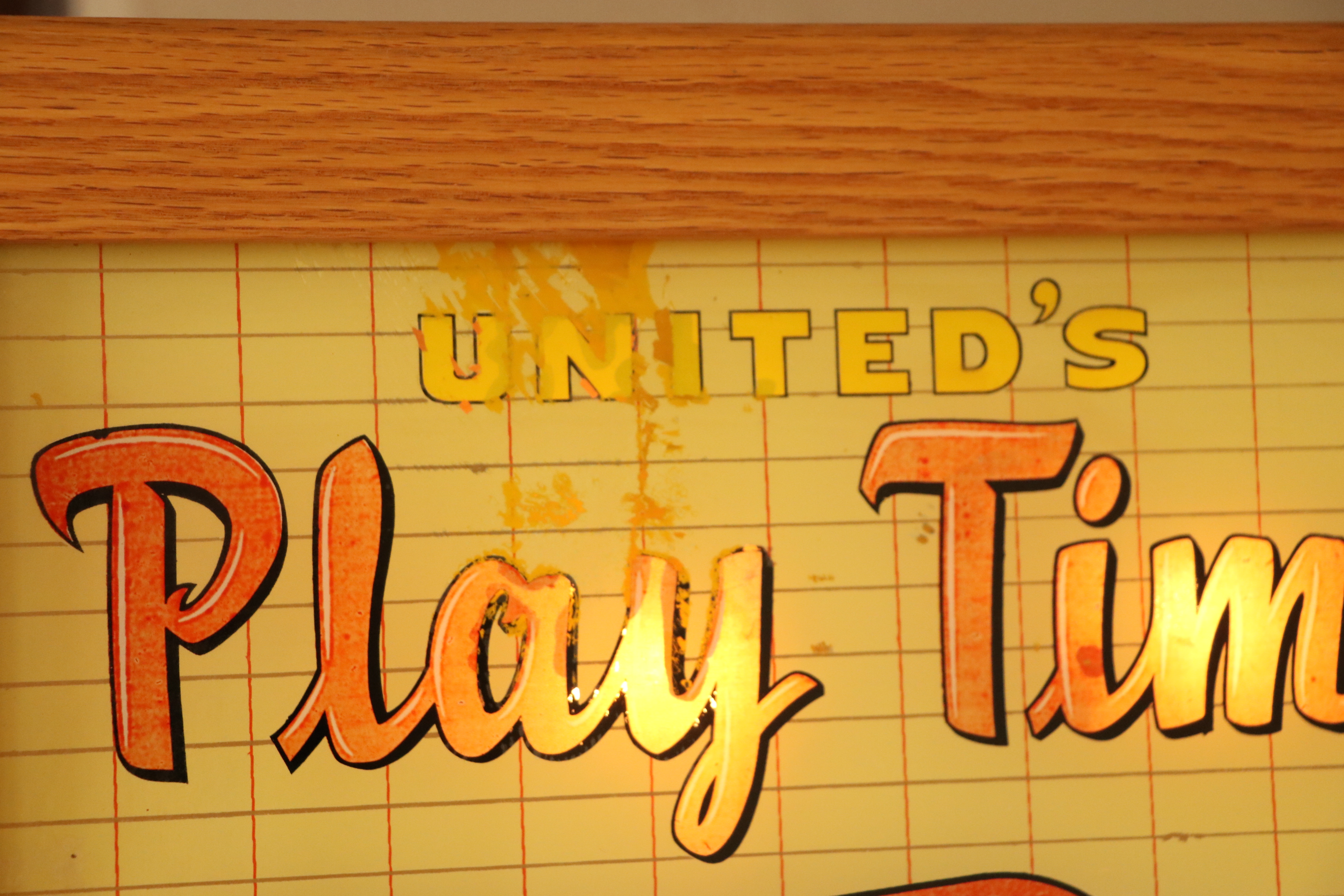 United's Playtime Bowling Alley Arcade Game, circa 1958