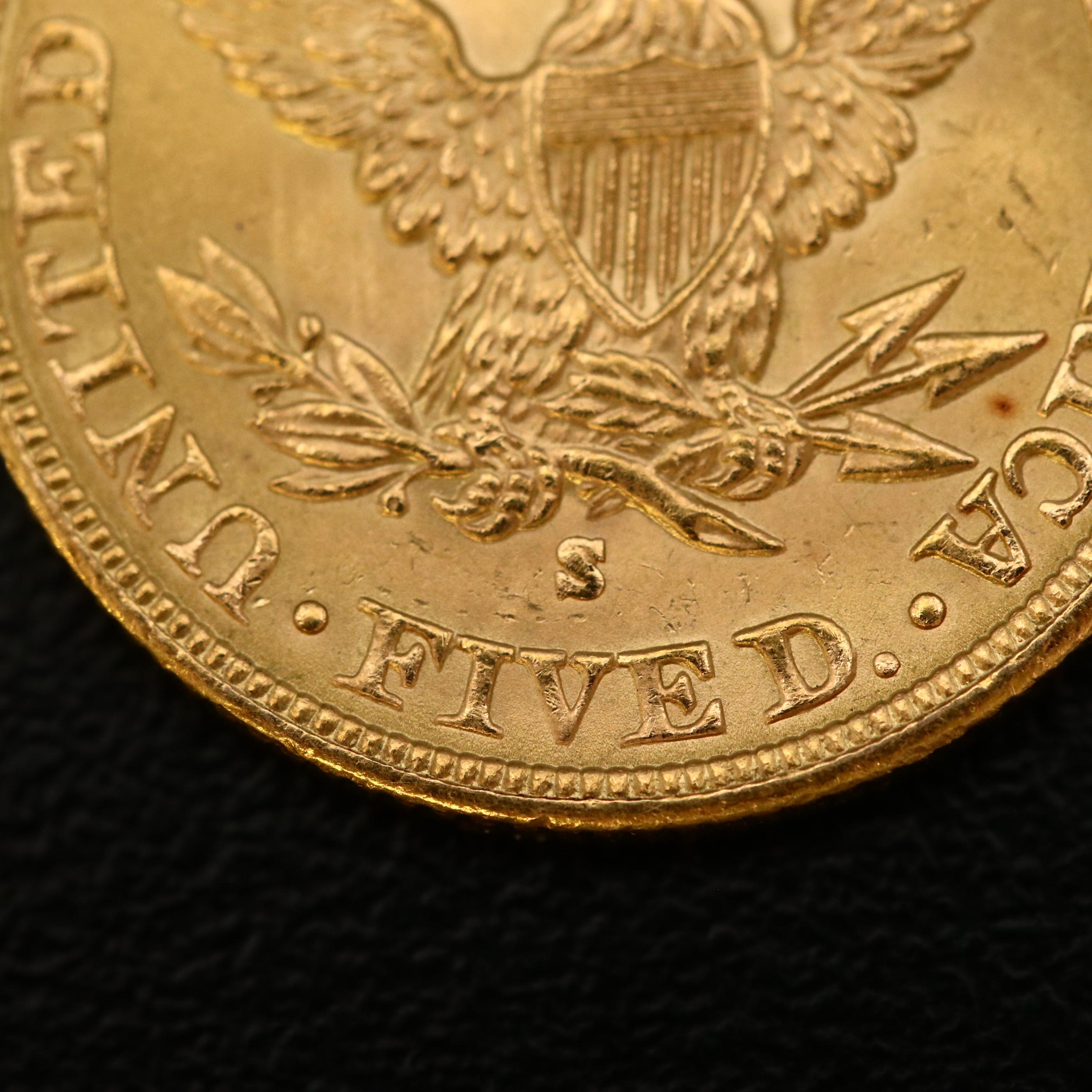 1903-S Liberty Head Gold $5 Half Eagle