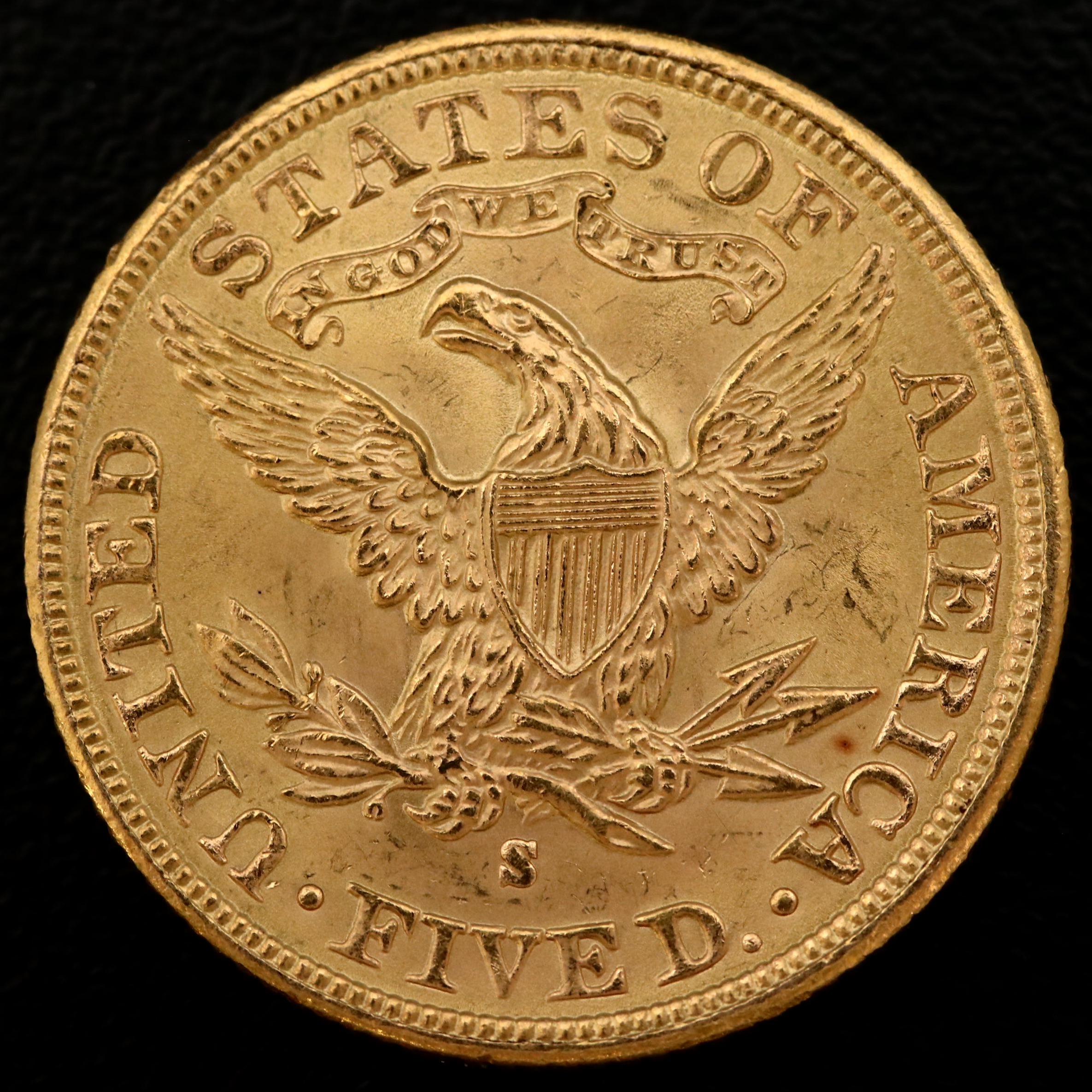 1903-S Liberty Head Gold $5 Half Eagle
