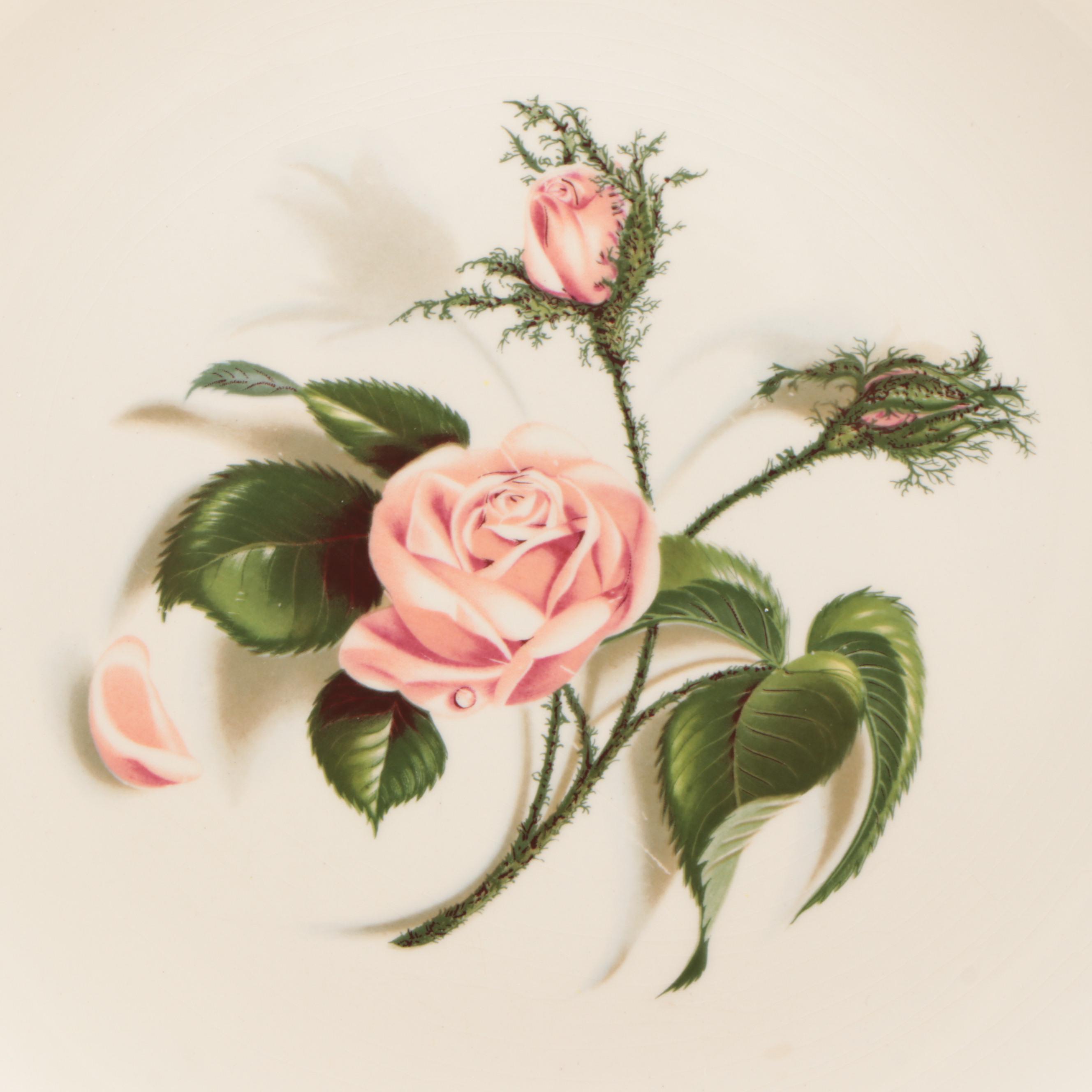 Universal Ballerina "Moss Rose" Ceramic Dinnerware