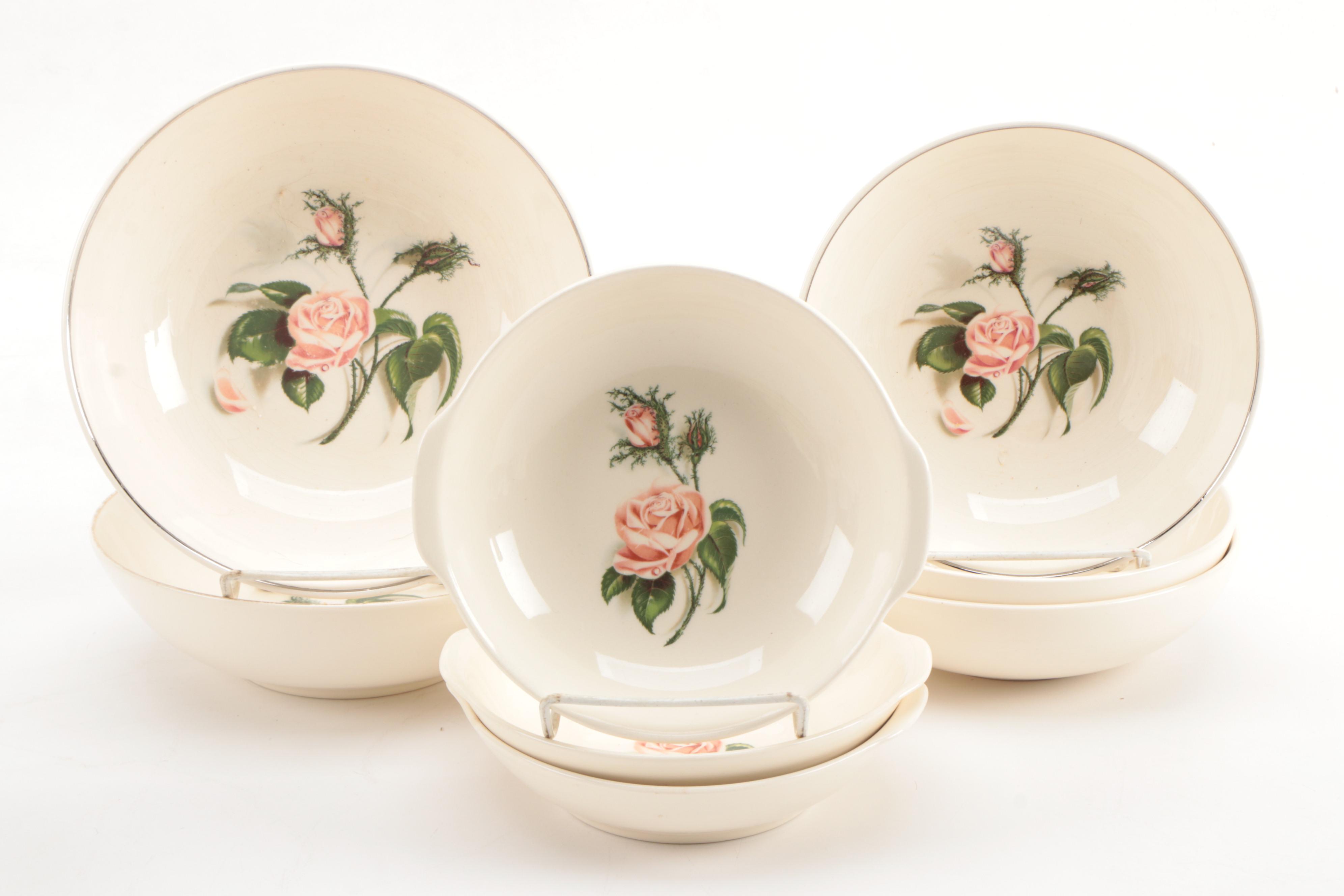 Universal Ballerina "Moss Rose" Ceramic Dinnerware
