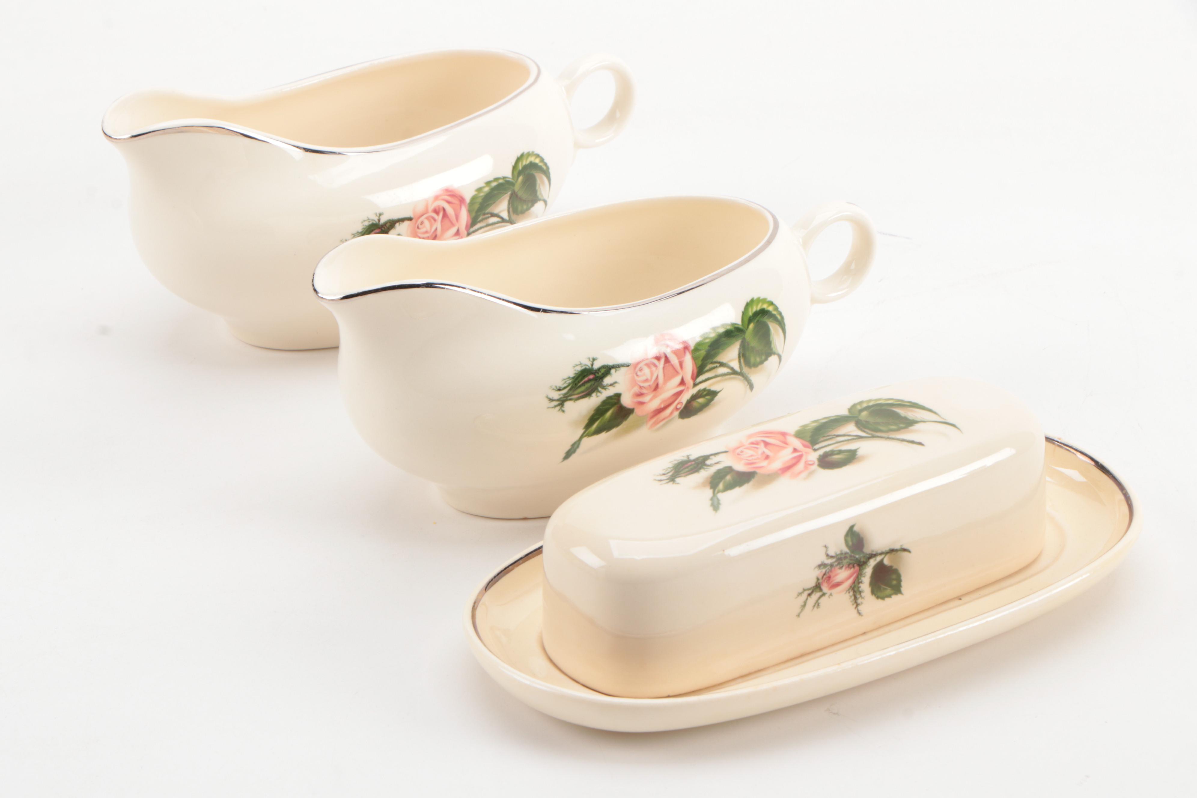 Universal Ballerina "Moss Rose" Ceramic Dinnerware