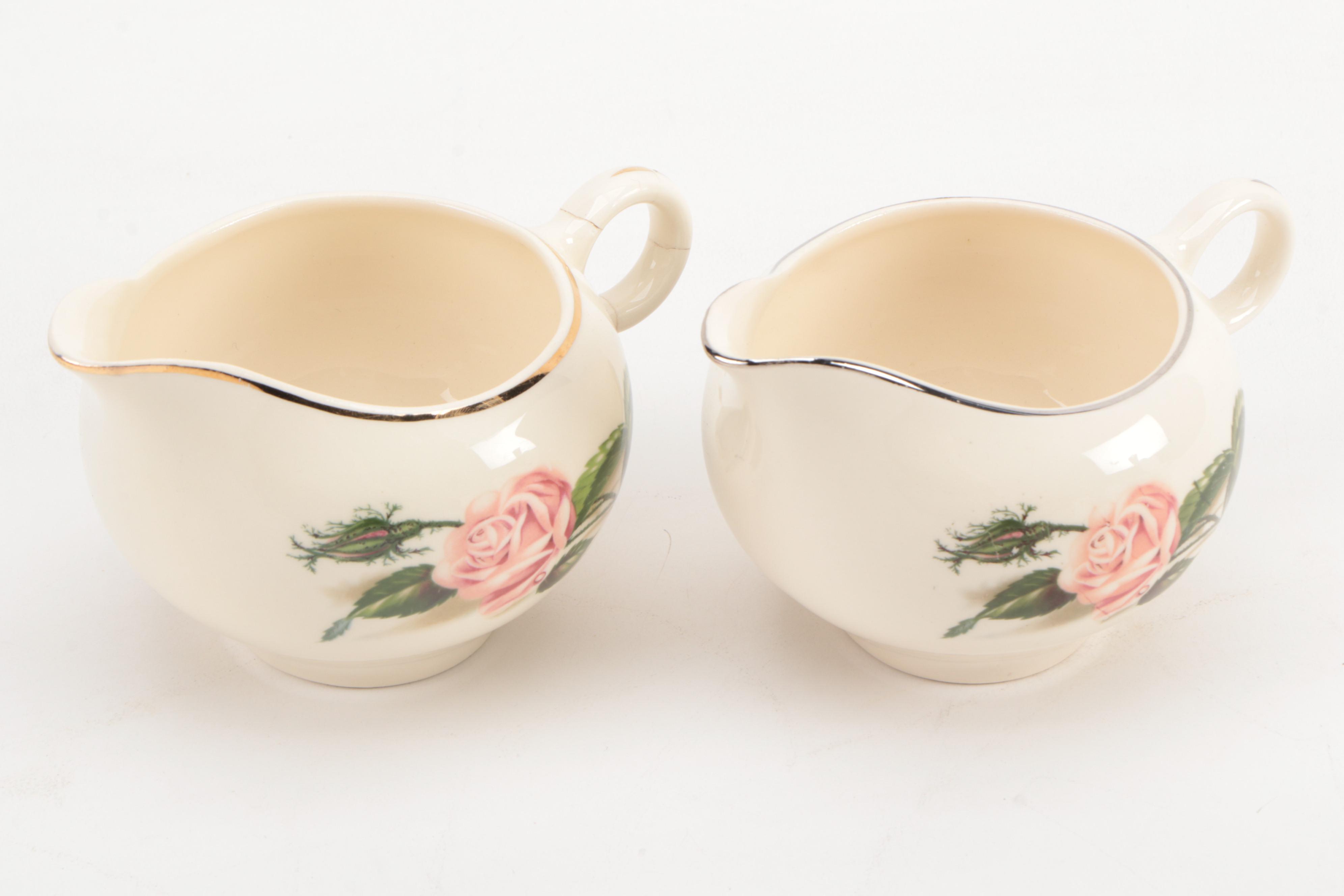 Universal Ballerina "Moss Rose" Ceramic Dinnerware