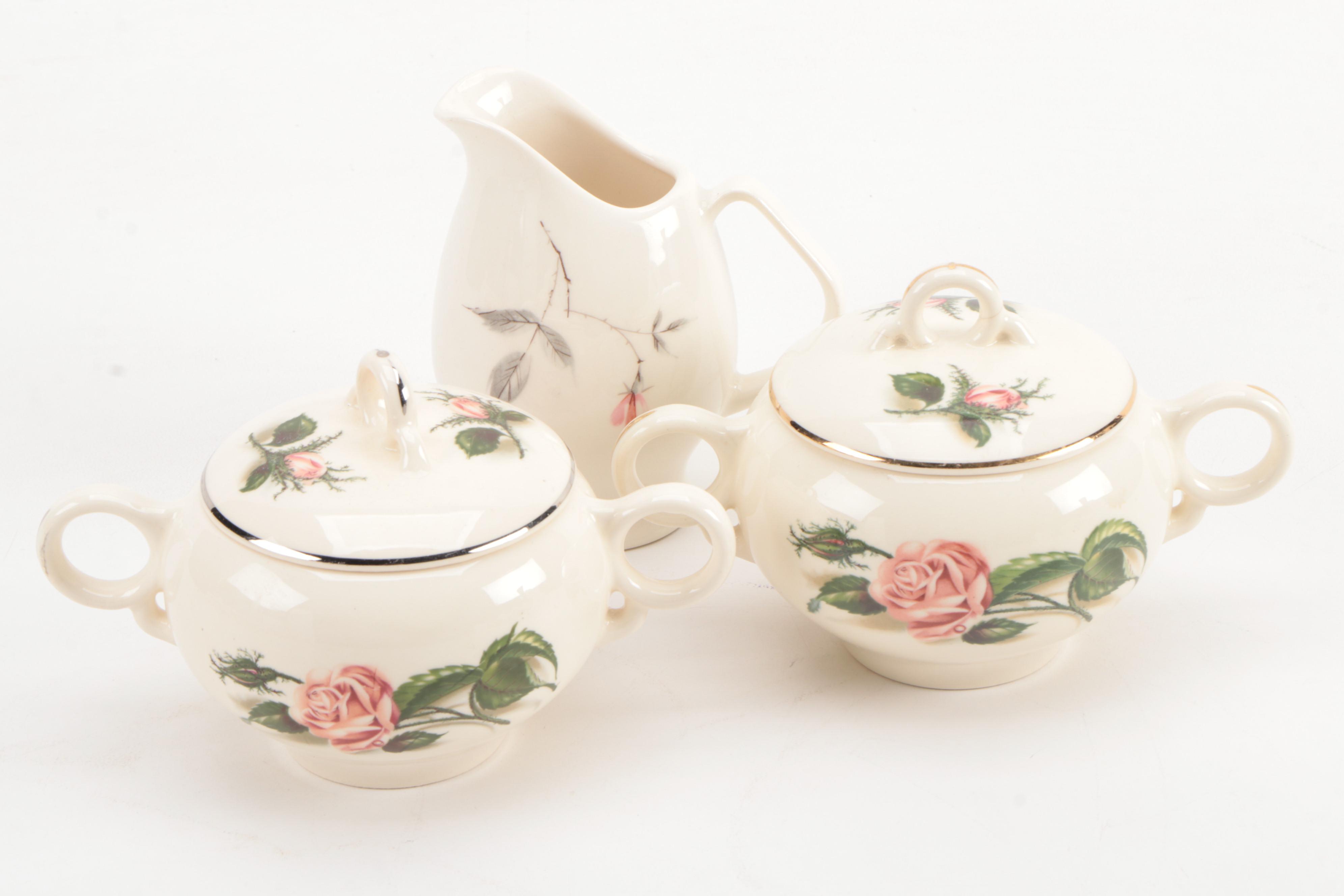 Universal Ballerina "Moss Rose" Ceramic Dinnerware