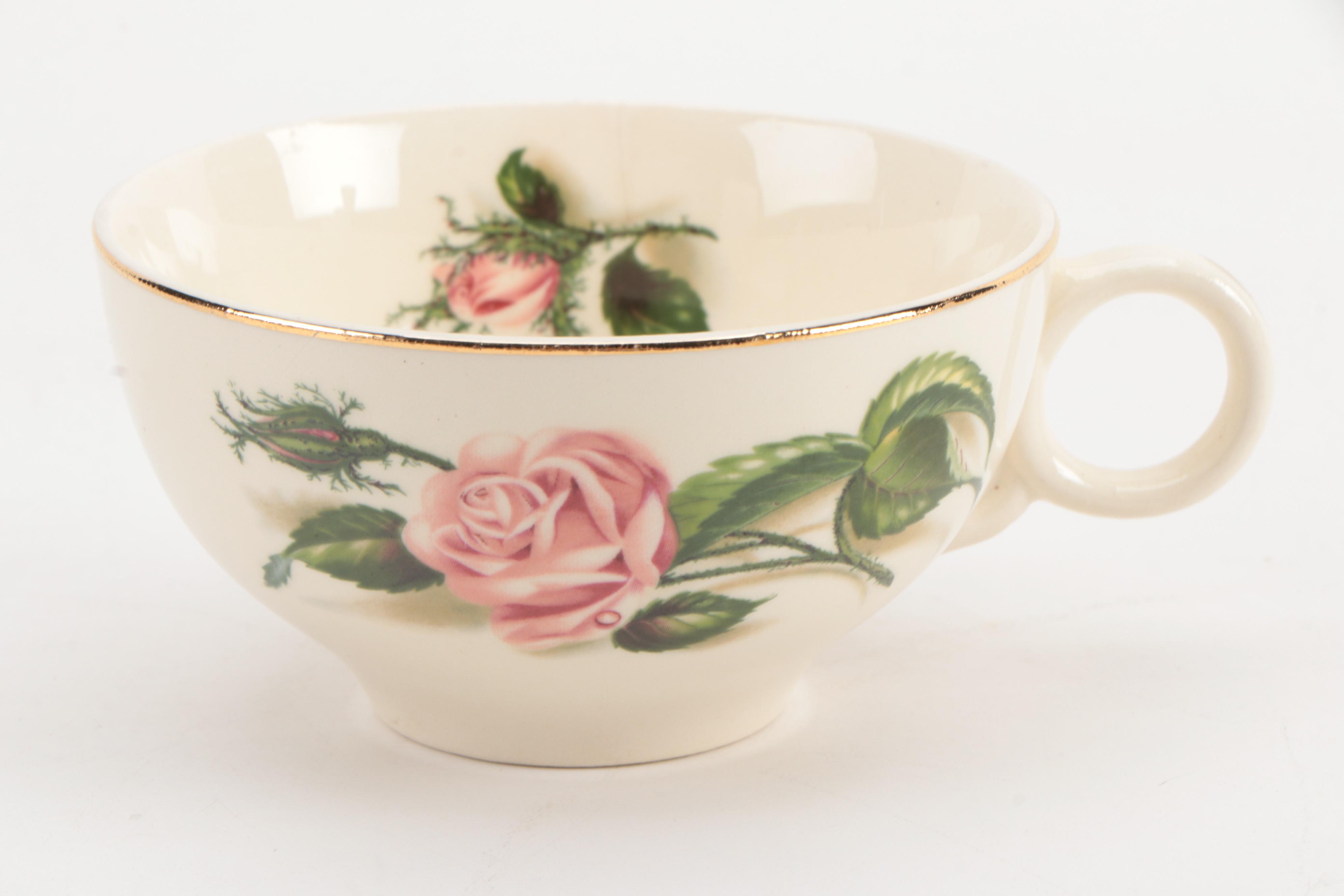 Universal Ballerina "Moss Rose" Ceramic Dinnerware
