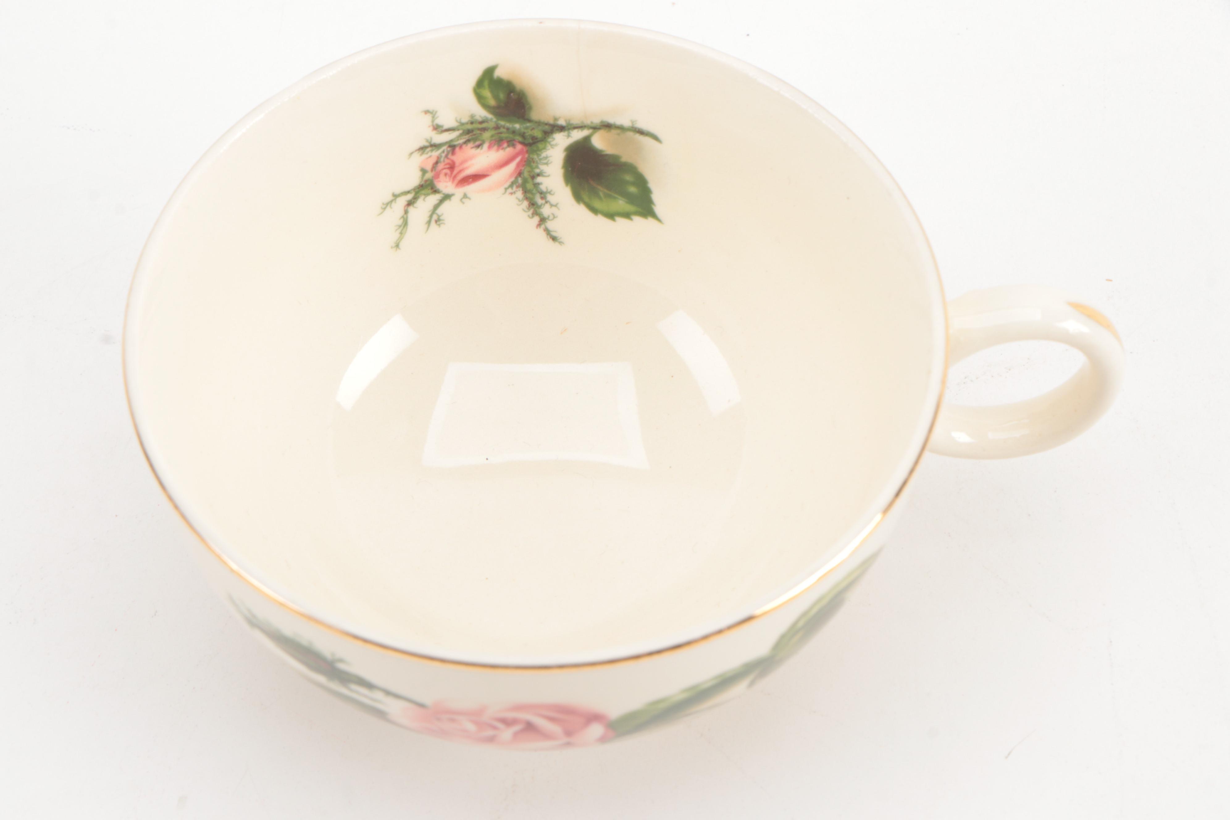 Universal Ballerina "Moss Rose" Ceramic Dinnerware