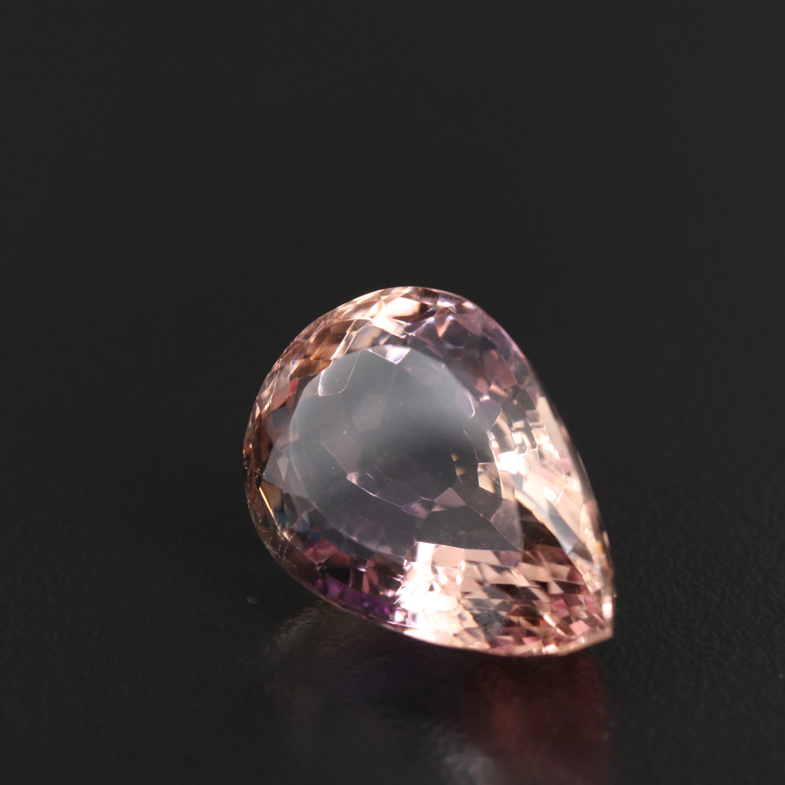 Loose 26.61 CT Pear Faceted Ametrine