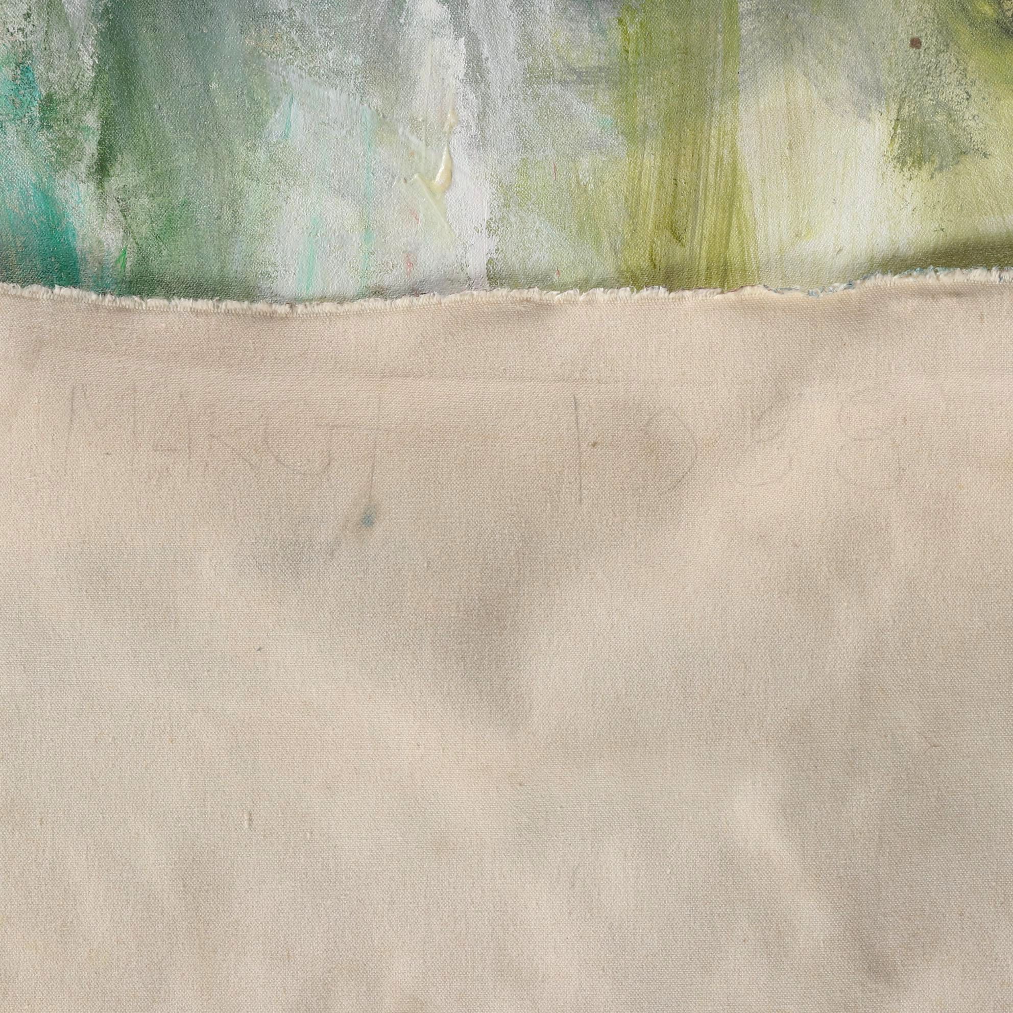 Esther Liu Large-Scale Abstract Expressionist Oil Painting, 1988