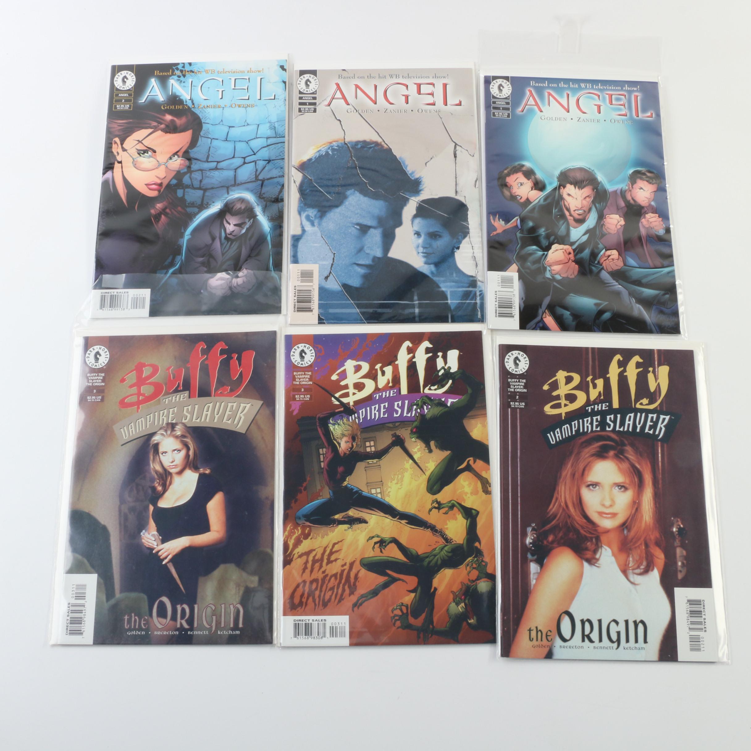 Dark Horse Comics "Buffy the Vampire Slayer" and "Angel" Comic Books, 1999–2002