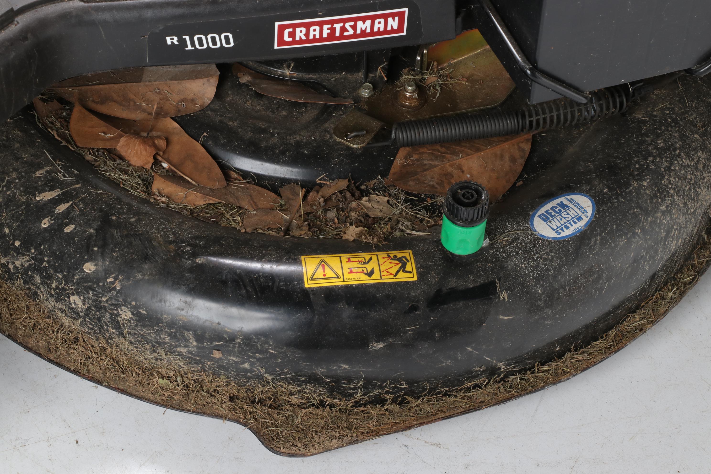 Craftsman R1000 30" Cutting Deck 22HP Gas Riding Mower