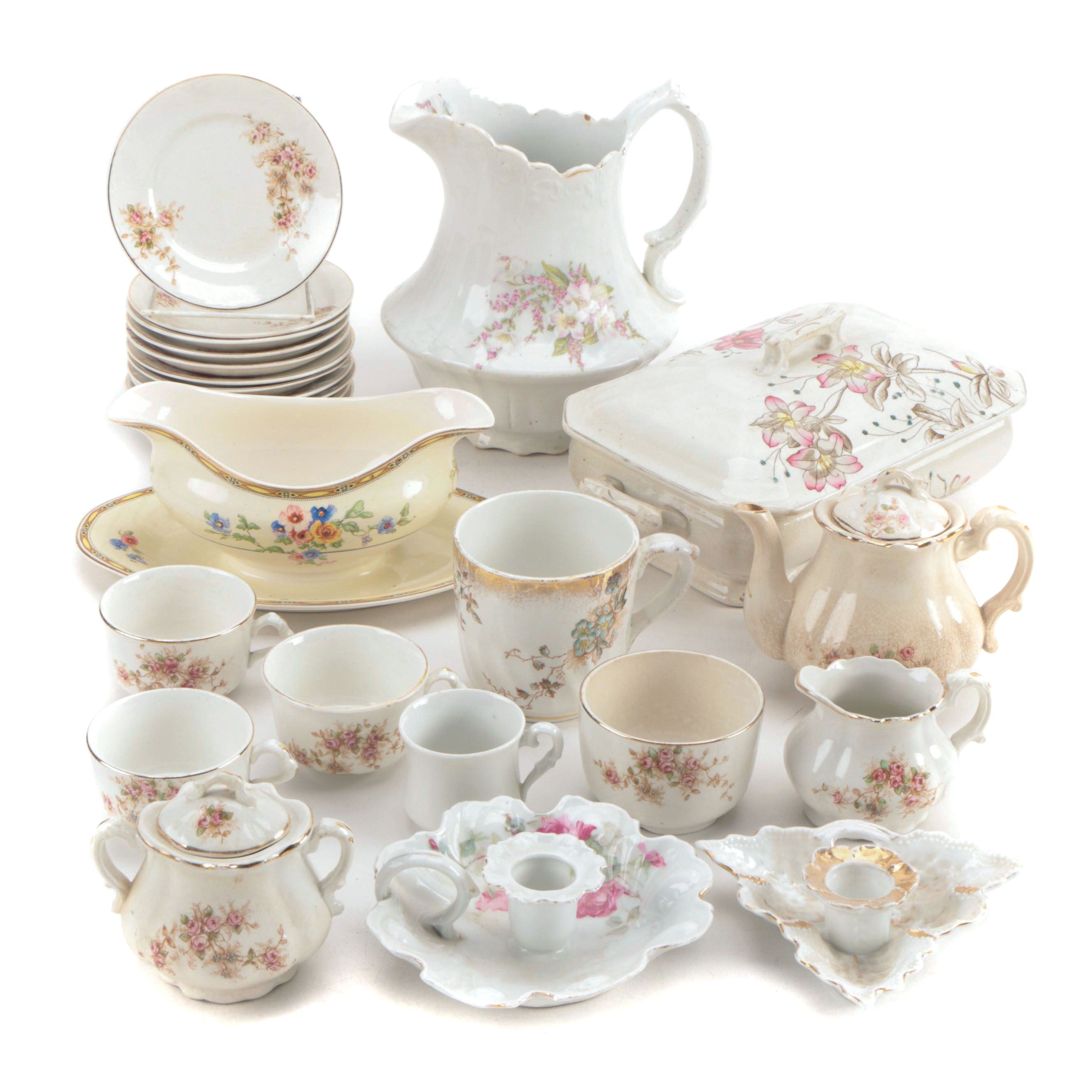 Johnson Bros "Pareek", Alfred Meakin, Dunn Bennett & Co. and Other Serveware