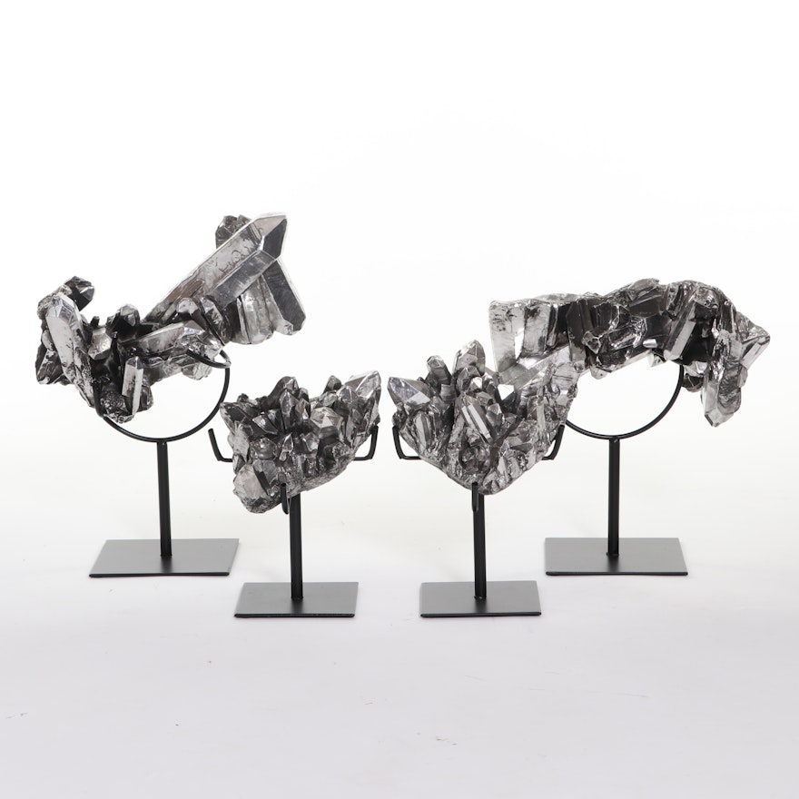 Metallized Sculptures "Gallium I" and "Gallium II"