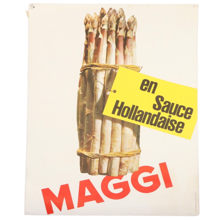 Swiss Advertising Poster for Maggi Seasonings, 20th Century