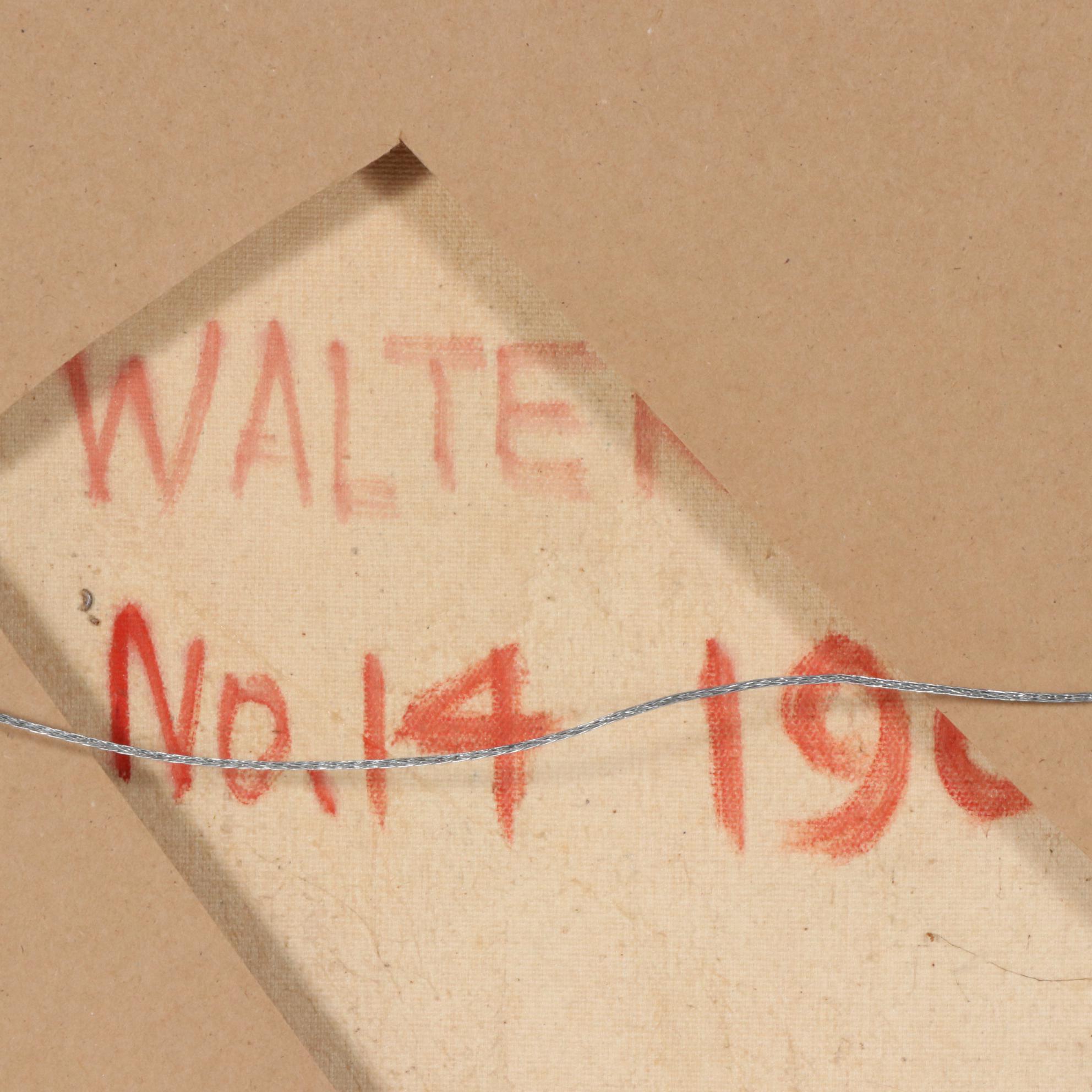 Walter Wada Oil Painting "No. 14", 1962