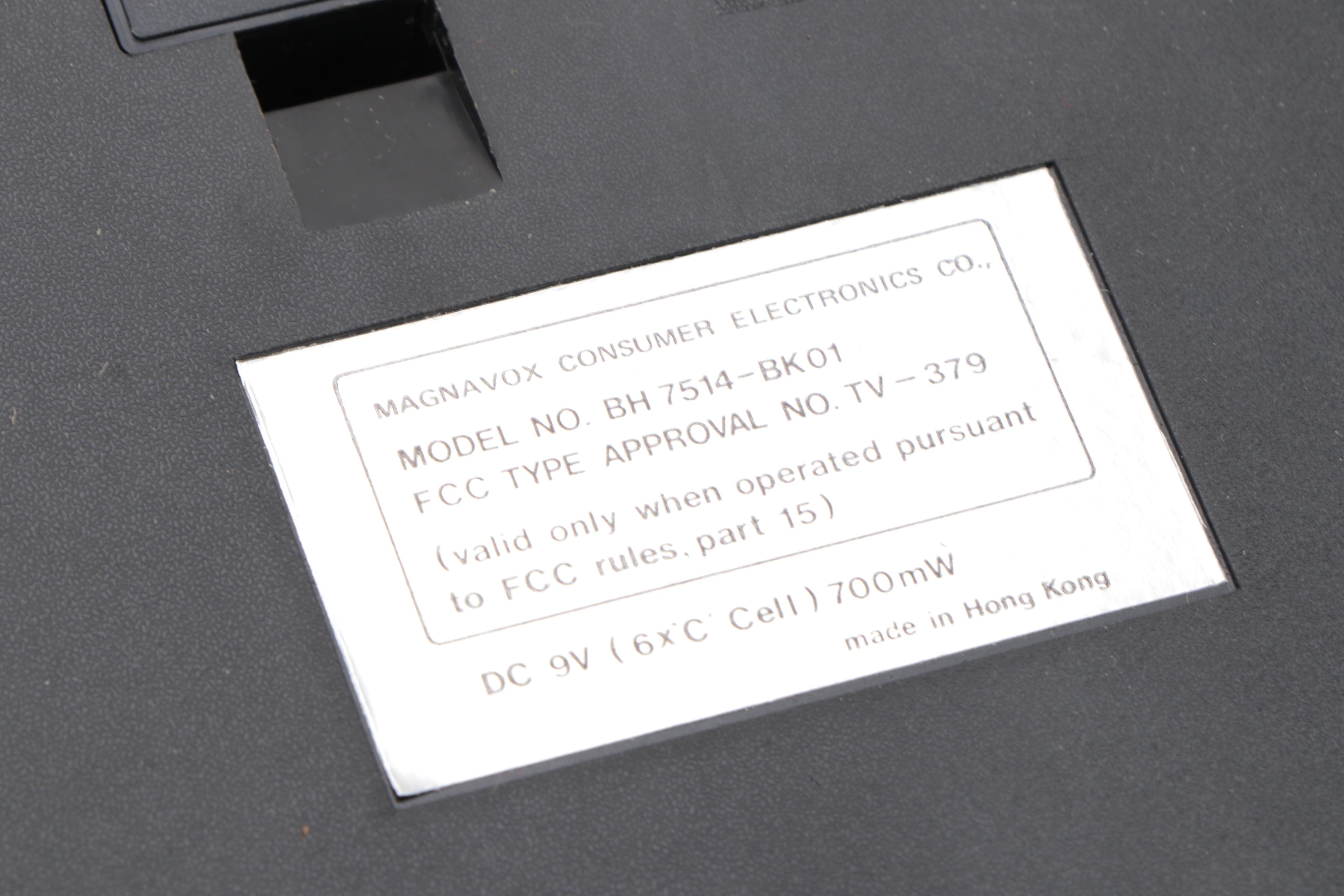 Magnavox Odyssey 3000 Video Box