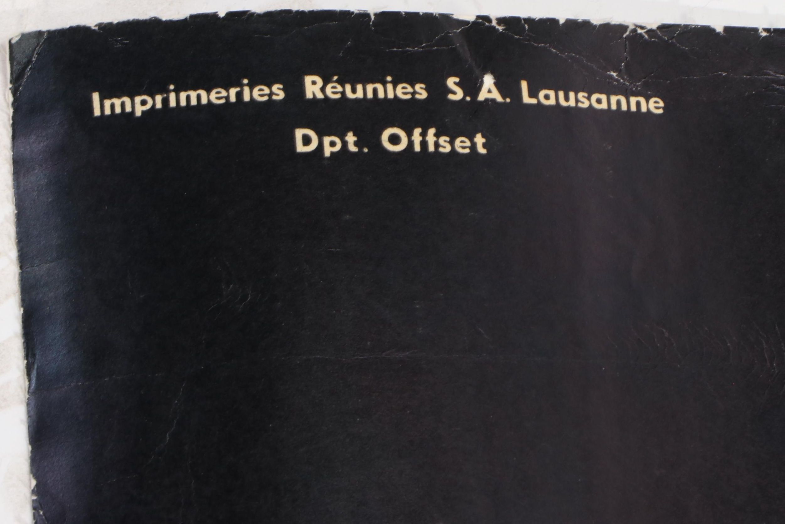 Vintage Poster after Herbert Leupin "Feuille D'Avis De Lausanne", 1958