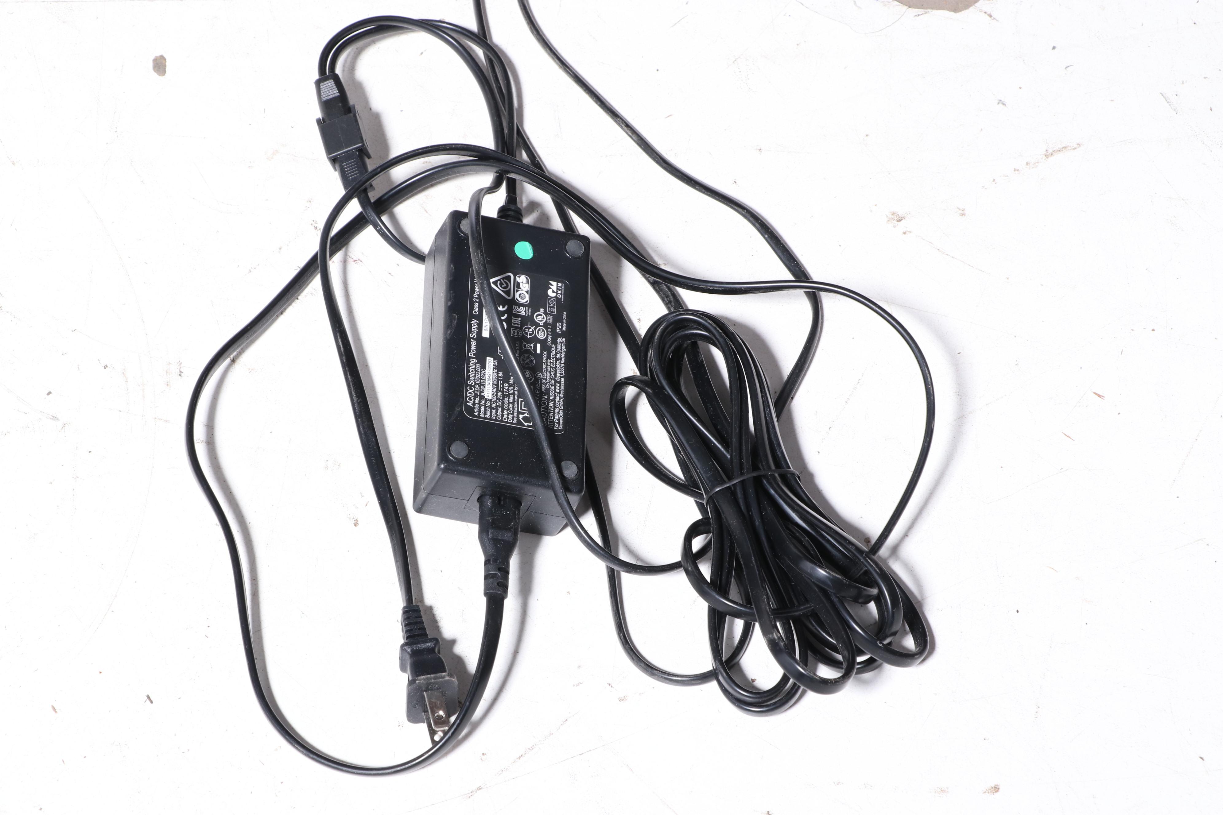 Havertys "Easy Street" Faux-Leather Dual Power-Reclining Sofa