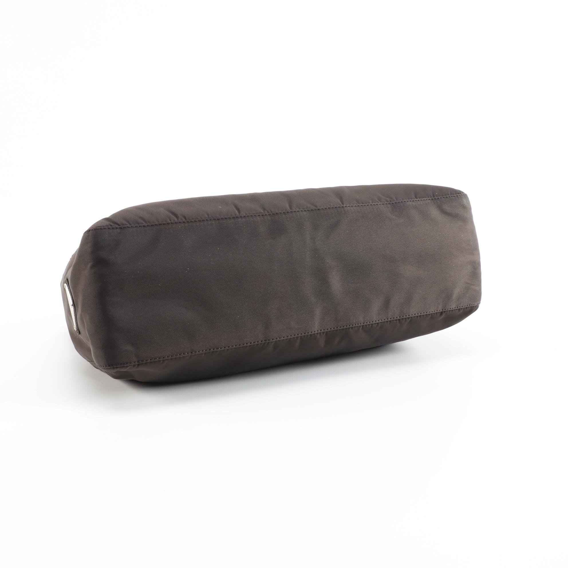 Prada Ebano Tessuto Nylon Tote Bag