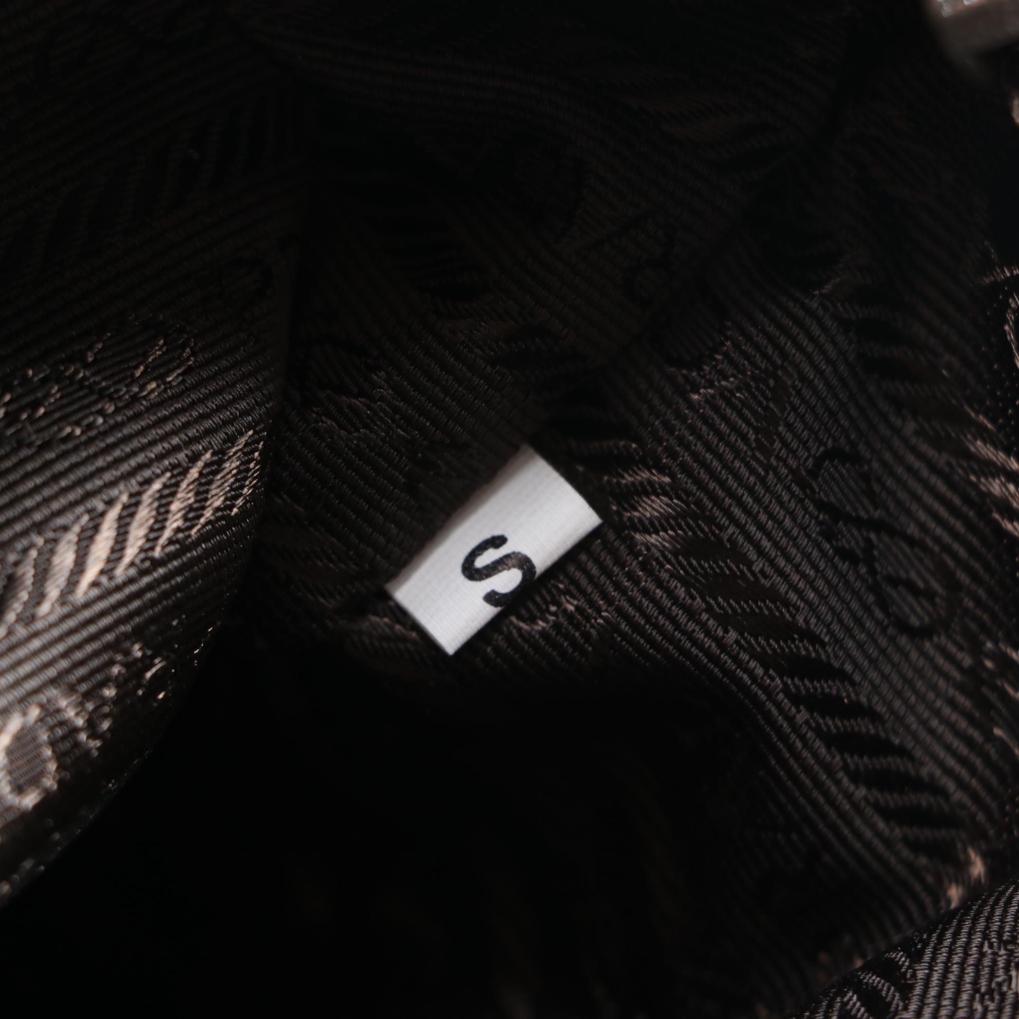 Prada Ebano Tessuto Nylon Tote Bag