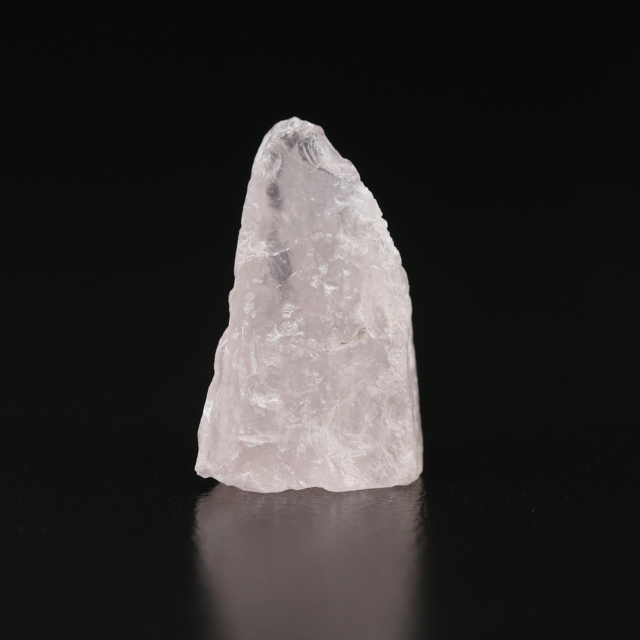 Loose 21.71 CT Rough Cut Rose Quartz