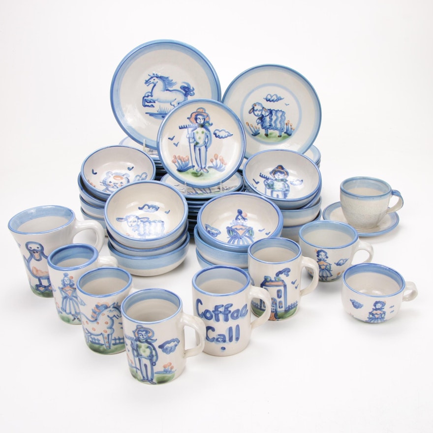 M.A. Hadley "Country" and "Traditional" Ceramic Dinnerware