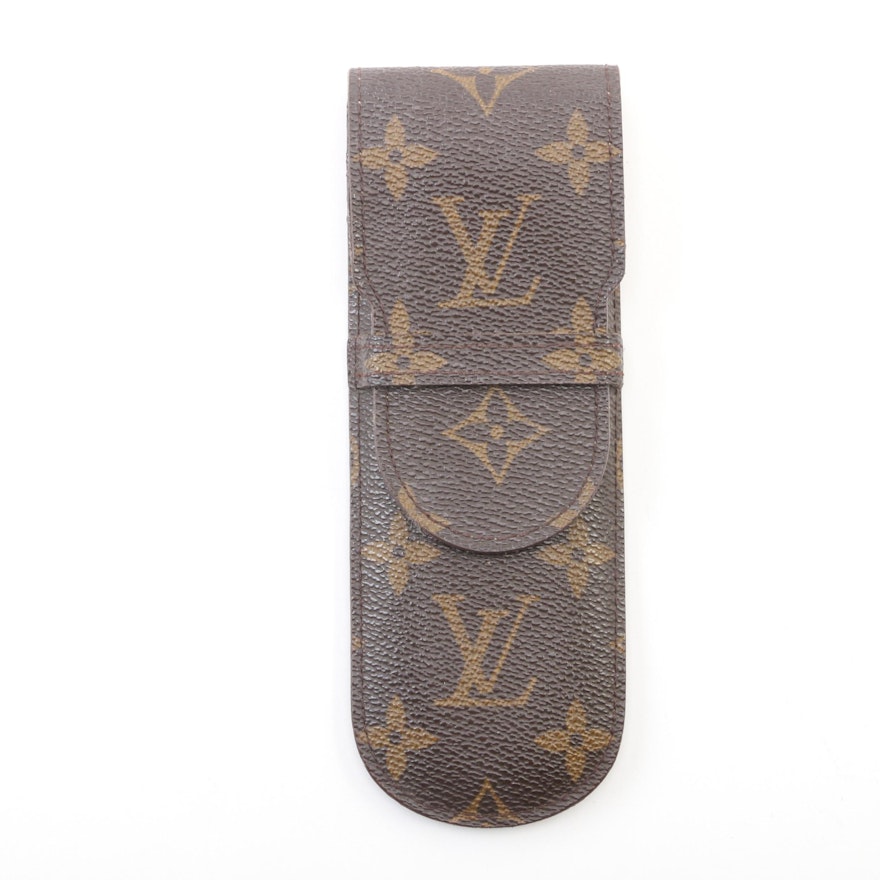 Louis Vuitton Etui Stylos Pen Holder in Monogram Canvas