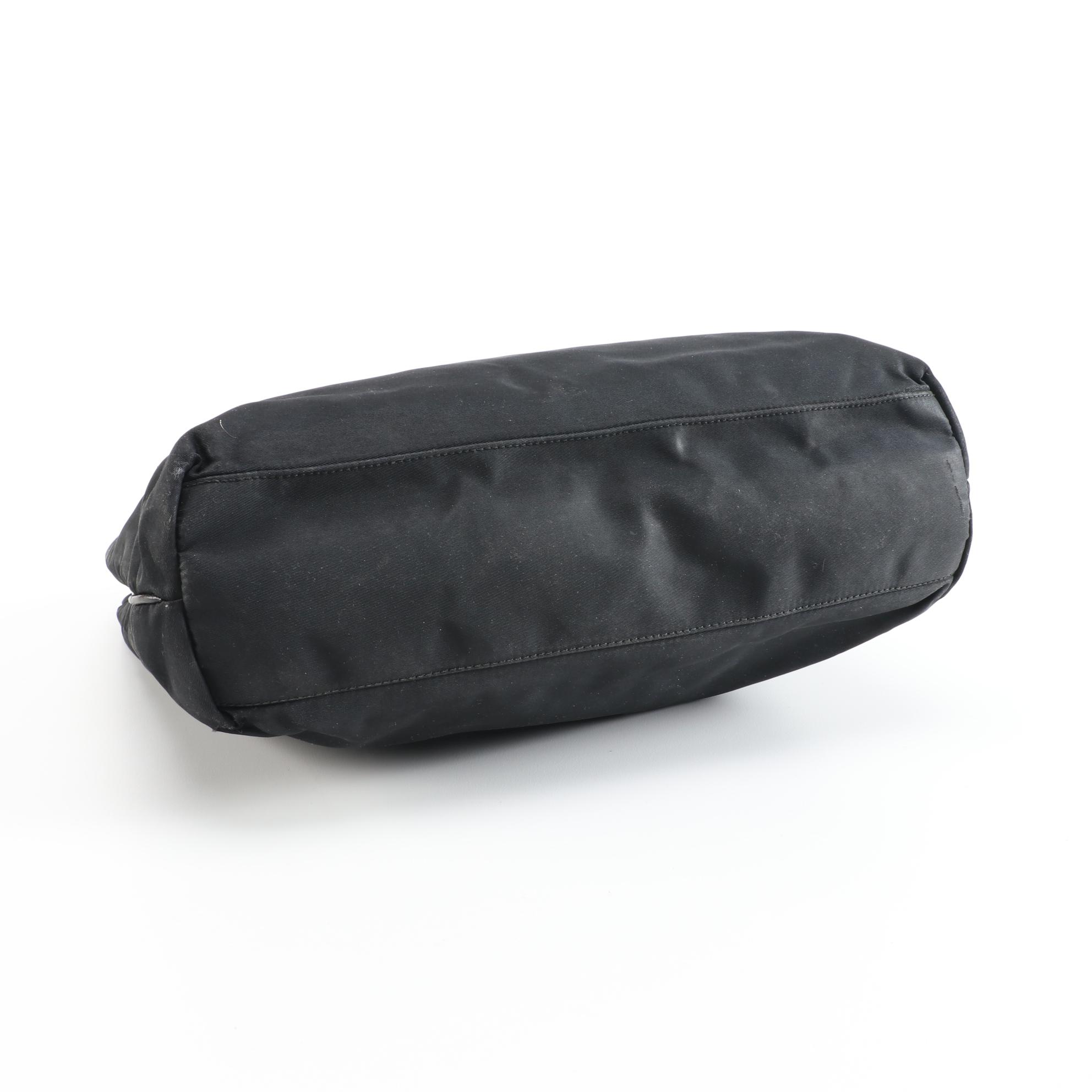 Prada Shopper Black Tessuto Nylon Tote