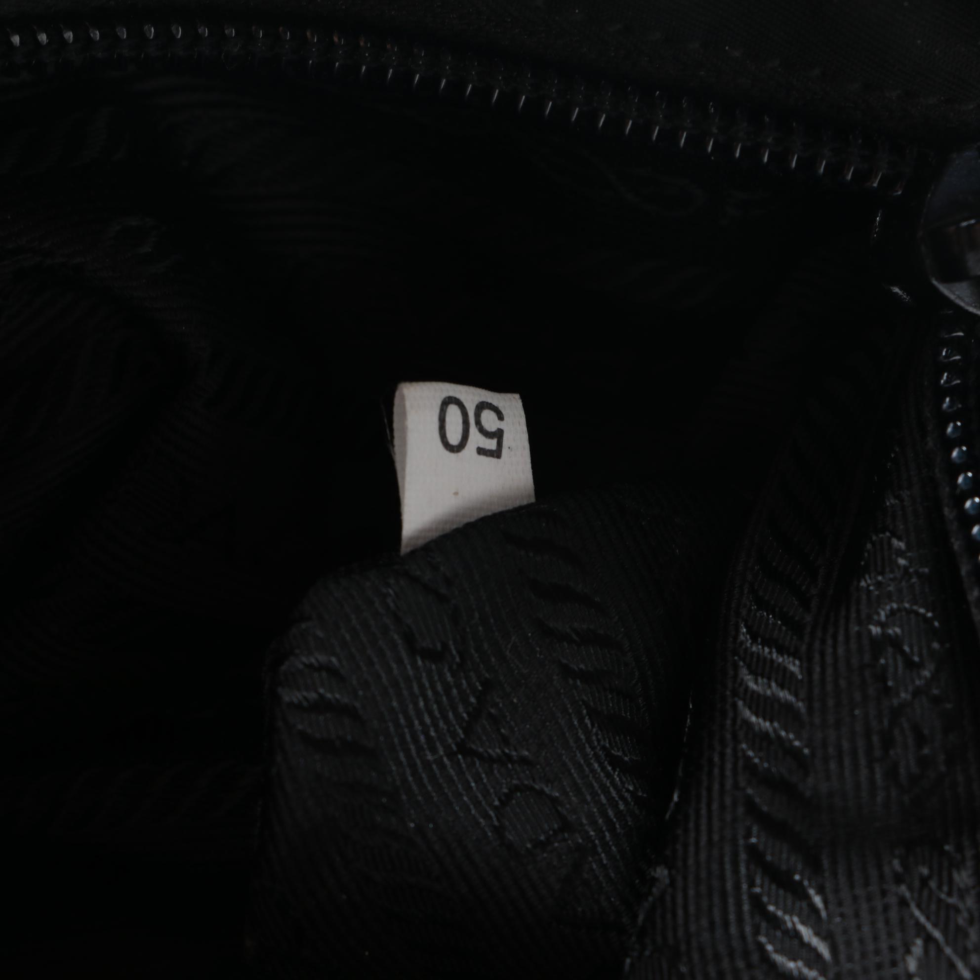 Prada Shopper Black Tessuto Nylon Tote