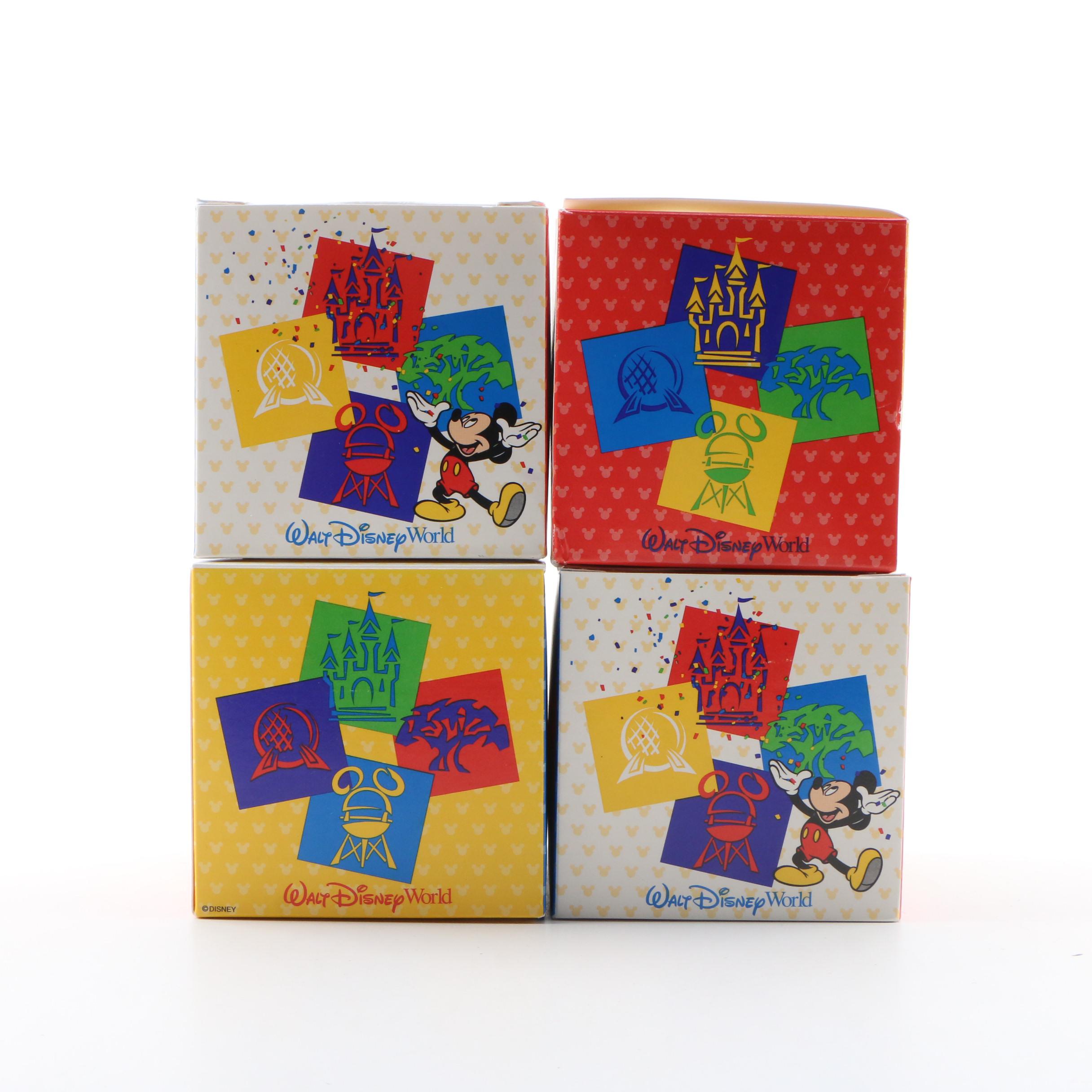 Disney Souvenir Collectibles and Christmas Ornaments, Late 20th Century