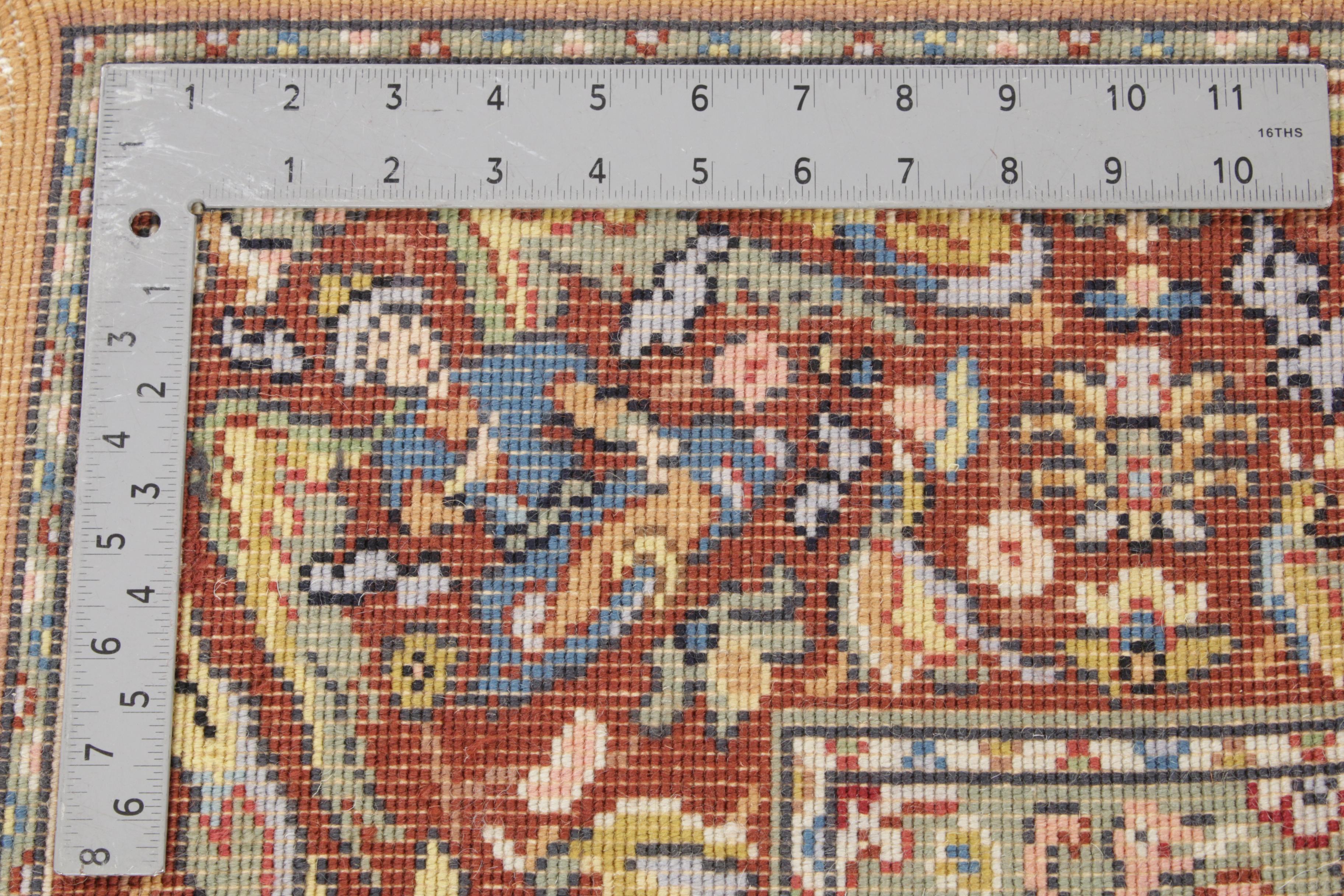 4'4 x 6'4 Hand-Knotted Karastan Persian Tabriz Pictorial Rug, 1990s